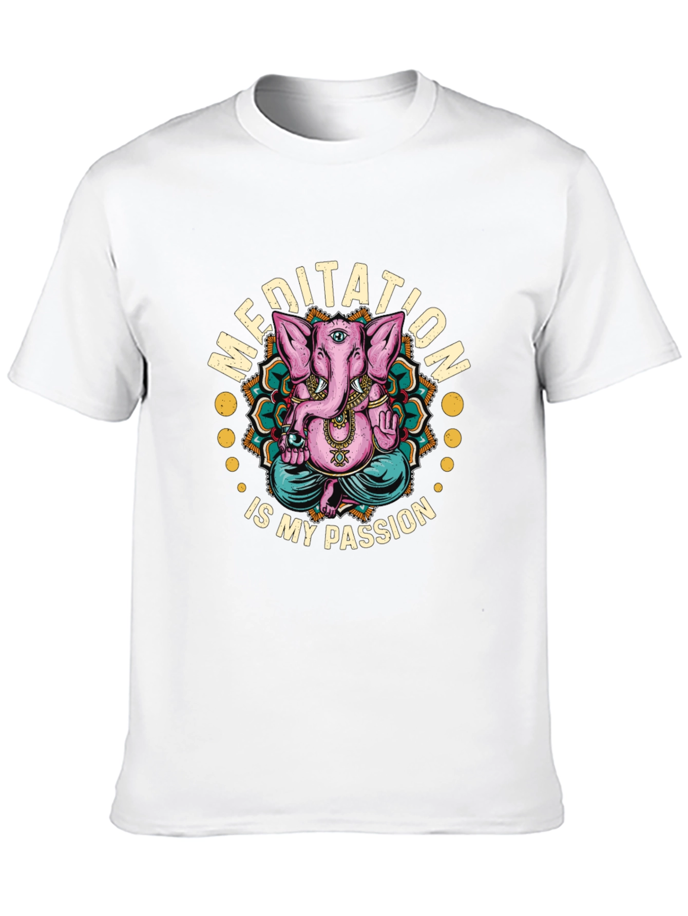 Meditation Passion Tee - Yoga Ganesha T-Shirt