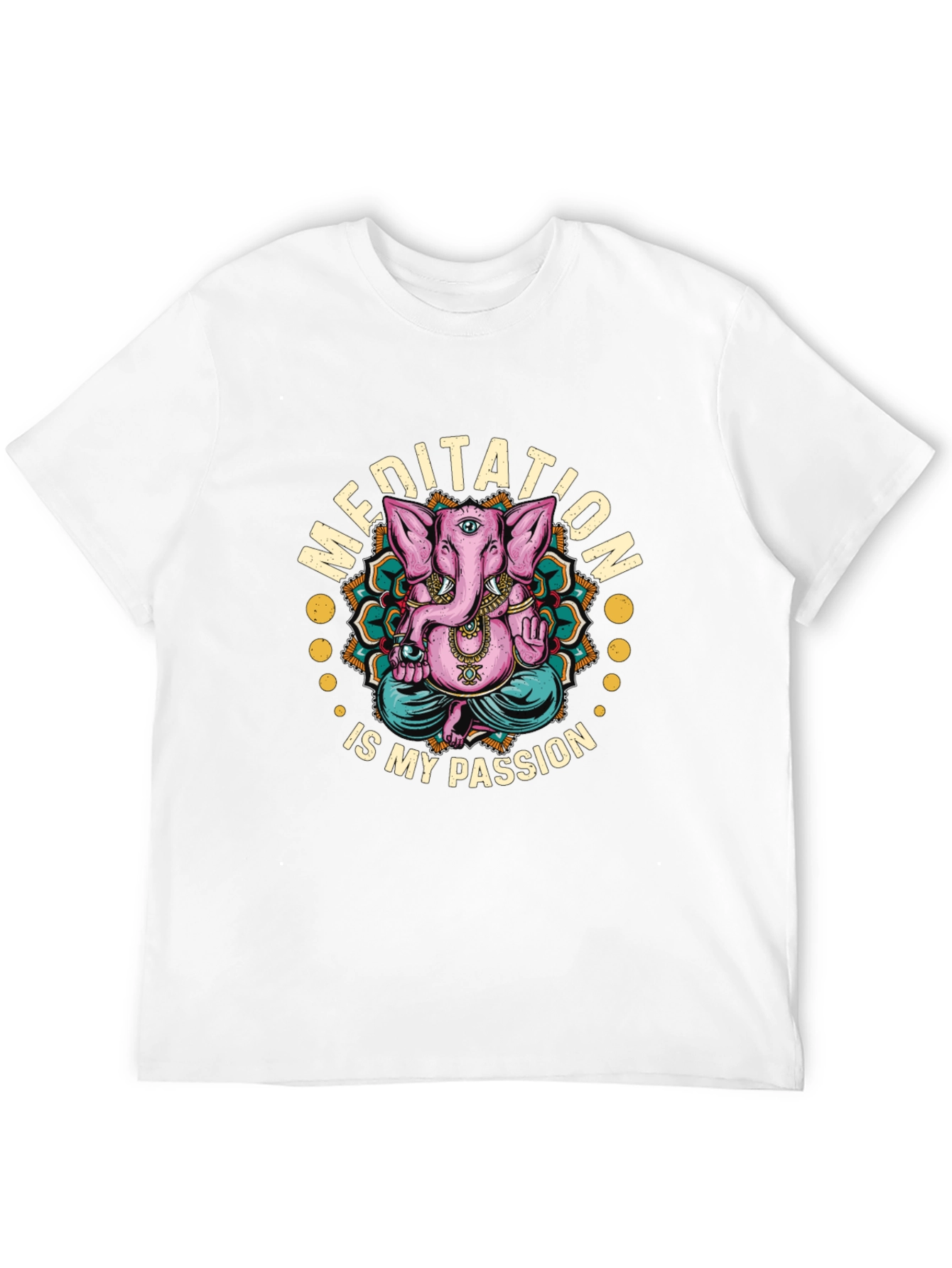 Meditation Passion Tee - Yoga Ganesha T-Shirt