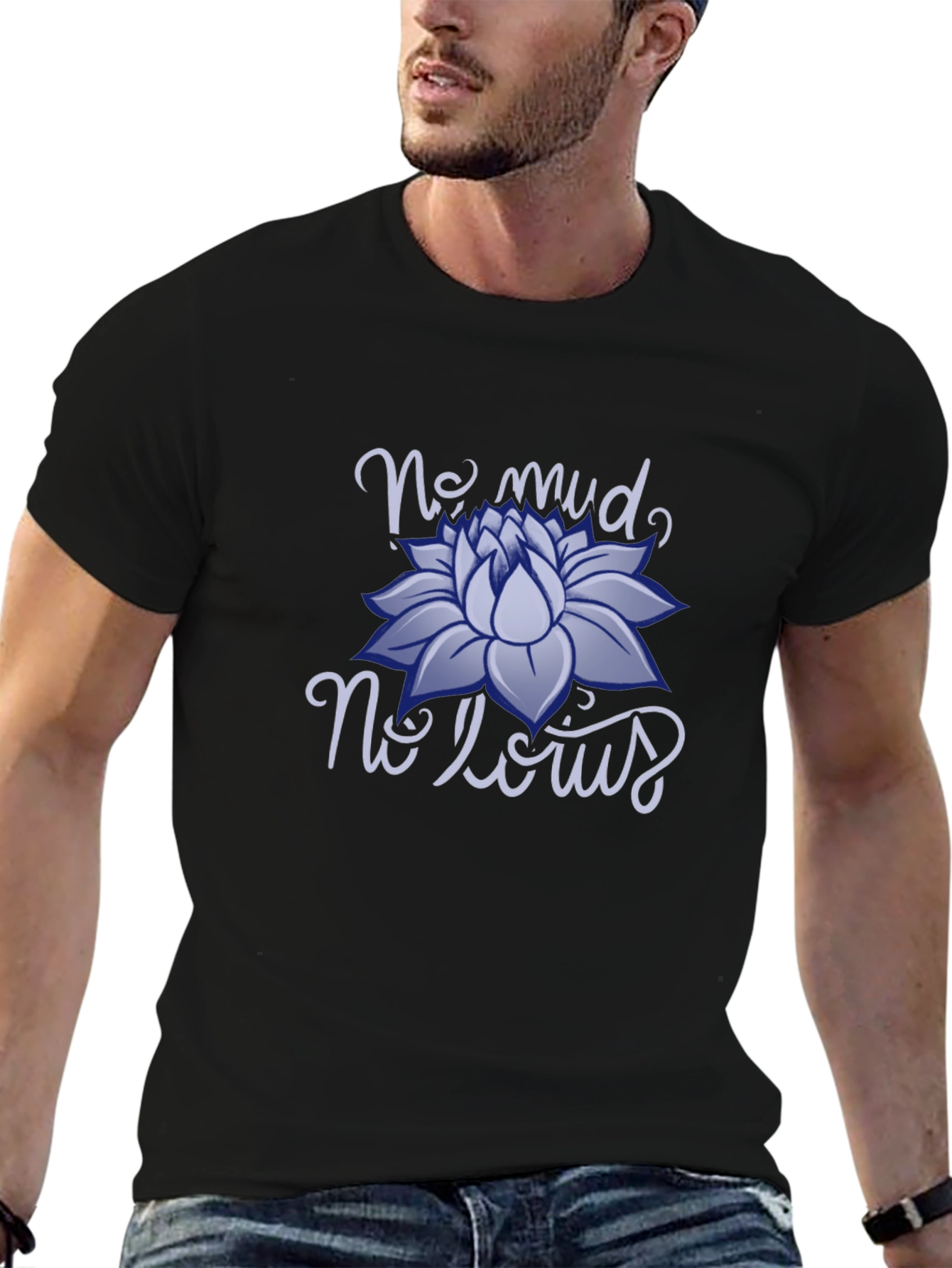 No Mud No Lotus Graphic T-Shirt