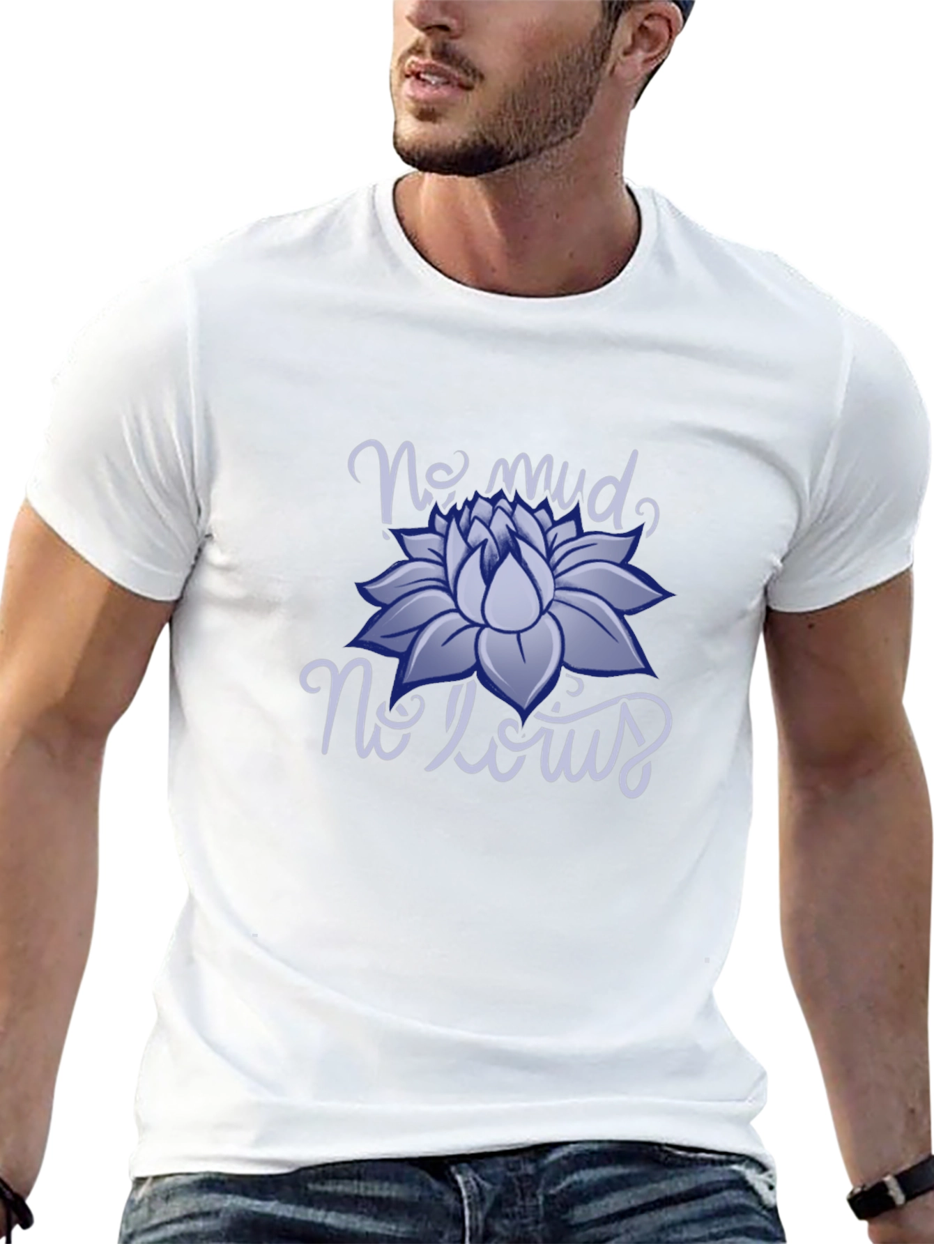 No Mud No Lotus Graphic T-Shirt