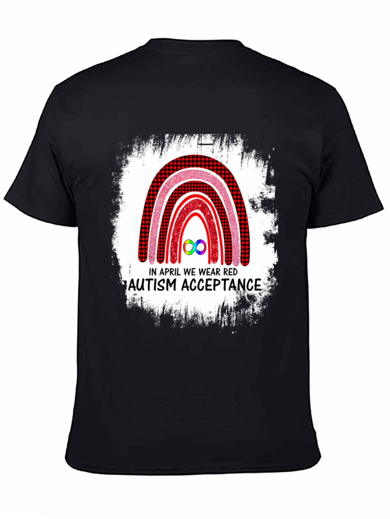 Autism Acceptance Rainbow T-Shirt