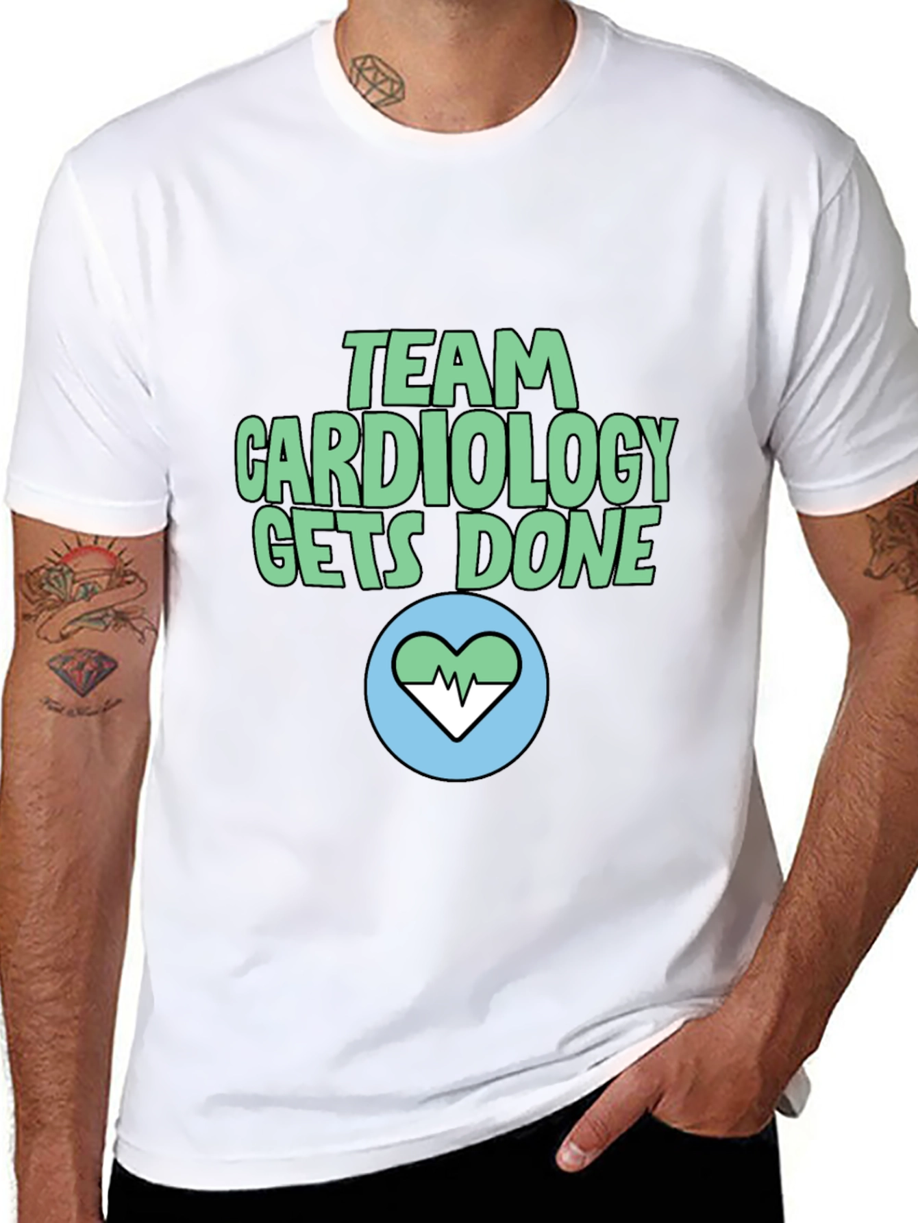Team Cardiology T-Shirt - Gets Done!