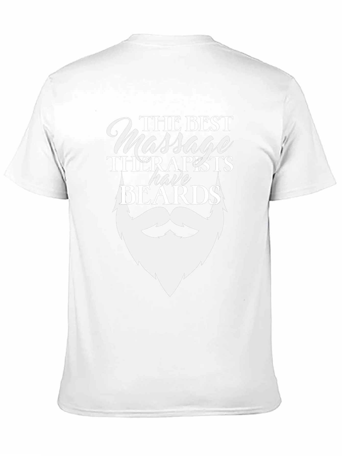 Massage Therapist Beard T-Shirt - Funny Therapy Gift