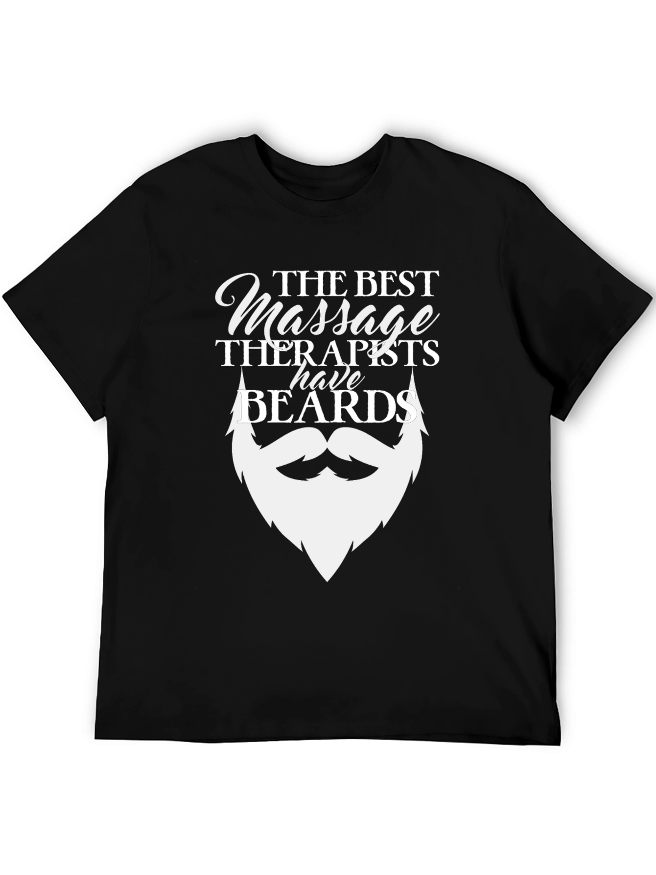 Massage Therapist Beard T-Shirt - Funny Therapy Gift