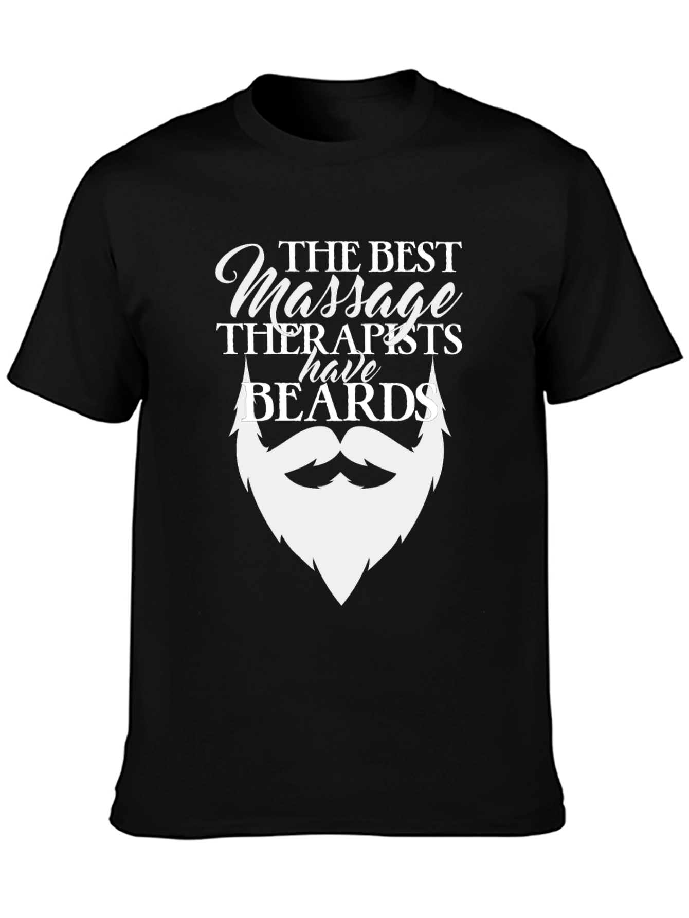 Massage Therapist Beard T-Shirt - Funny Therapy Gift