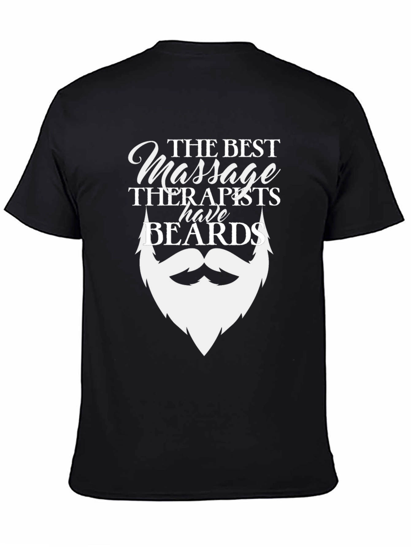 Massage Therapist Beard T-Shirt - Funny Therapy Gift