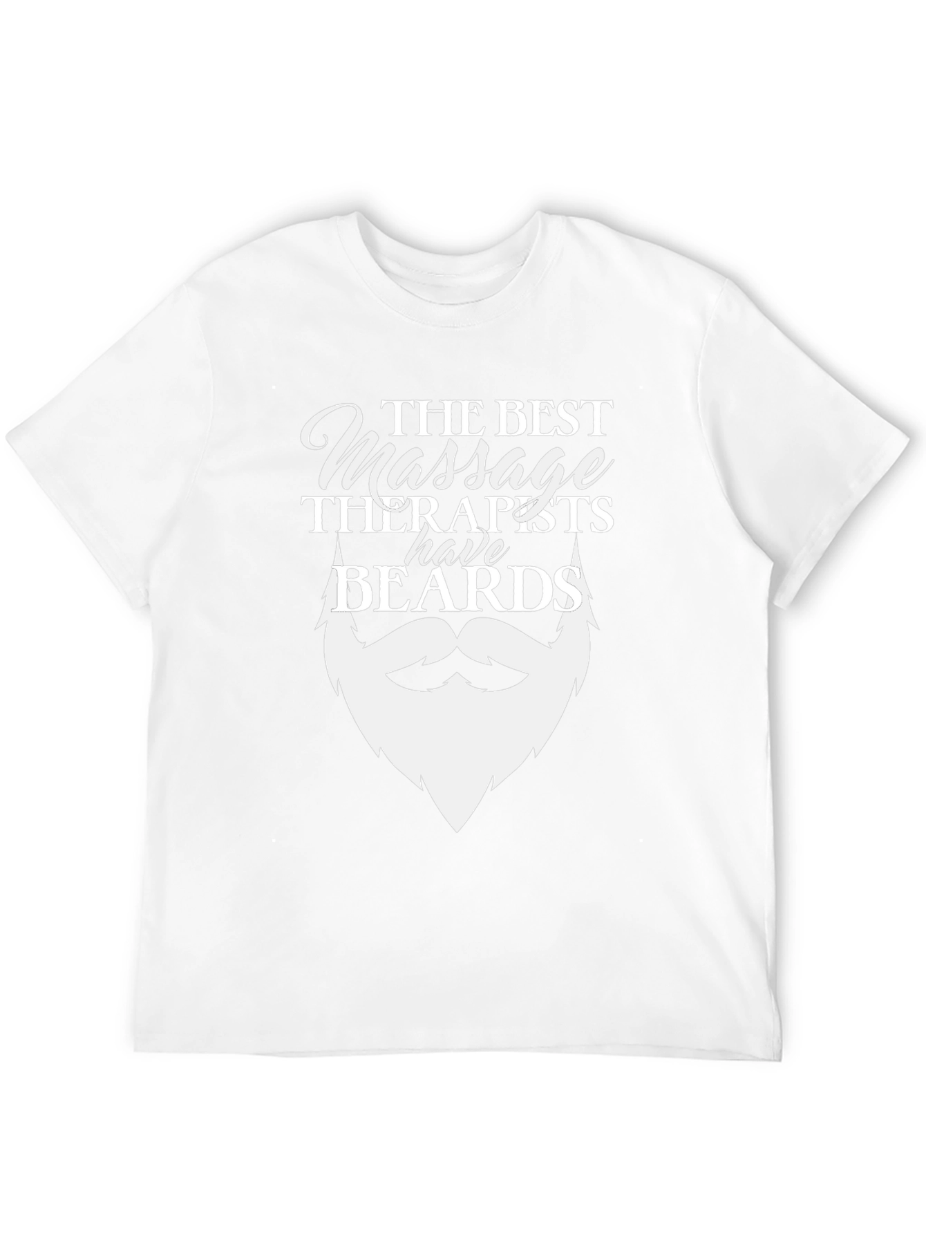 Massage Therapist Beard T-Shirt - Funny Therapy Gift