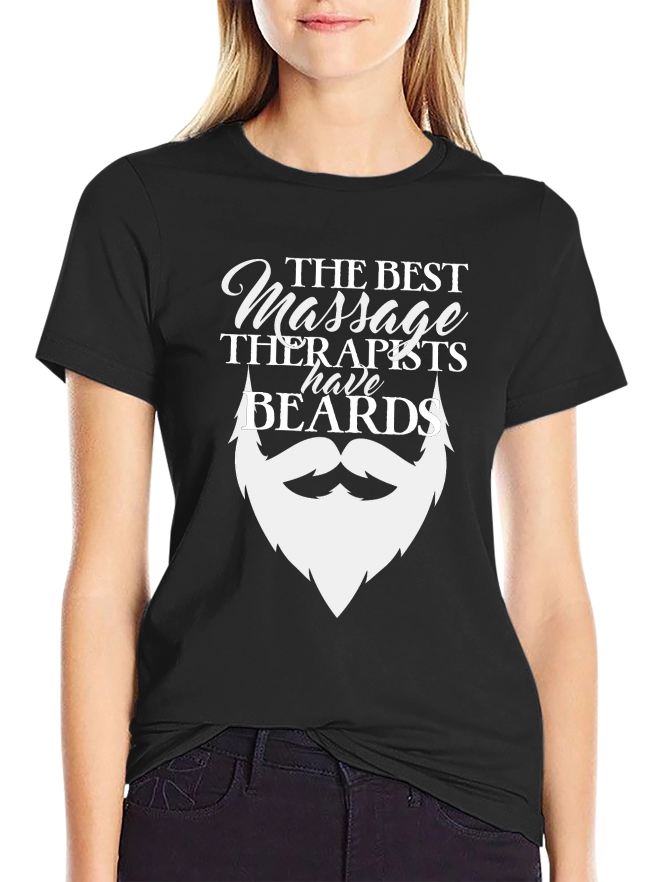 Massage Therapist Beard T-Shirt - Funny Therapy Gift