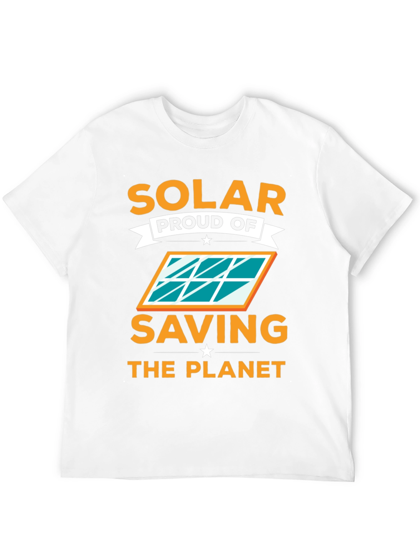 Solar Proud of Saving the Planet Black Tee