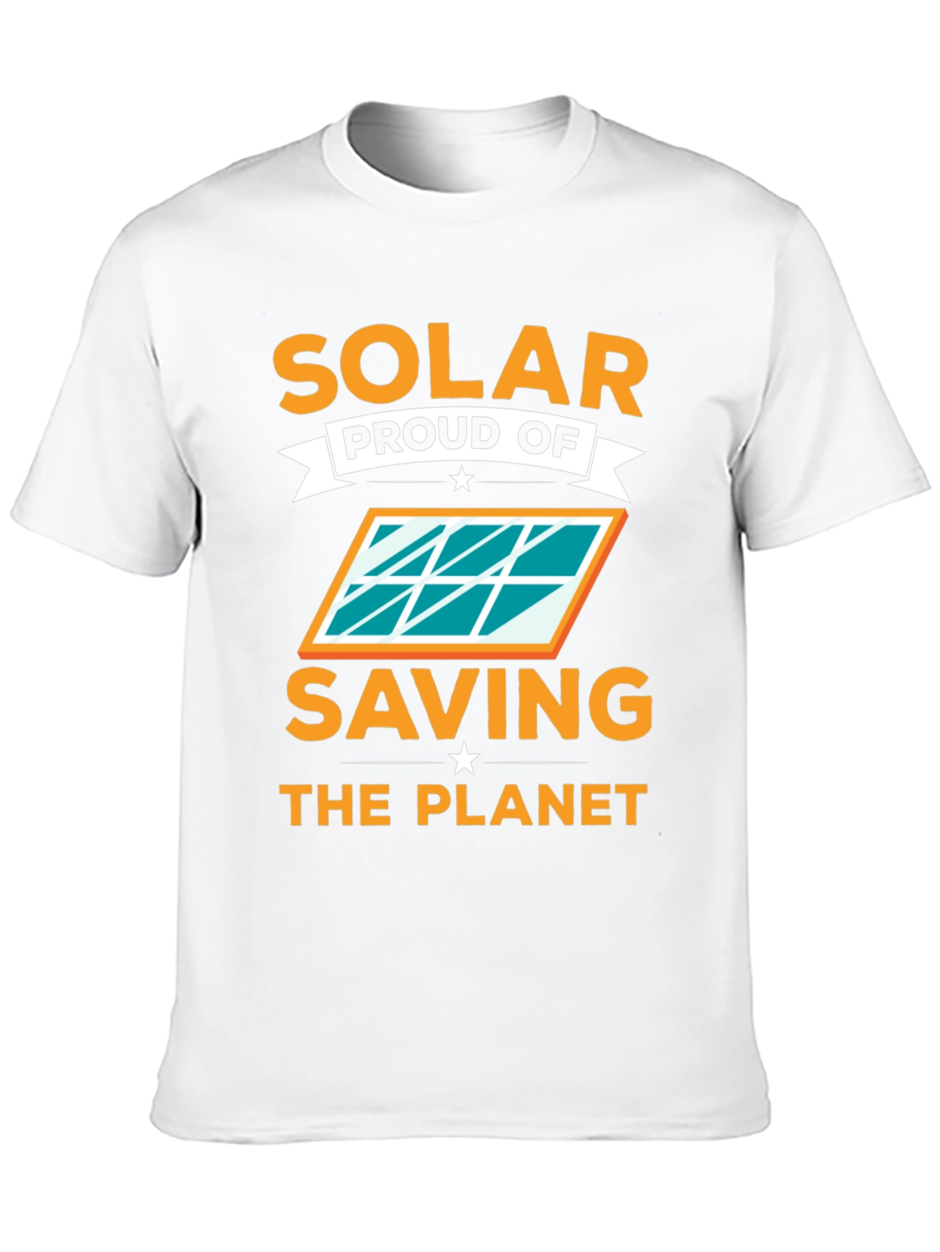 Solar Proud of Saving the Planet Black Tee
