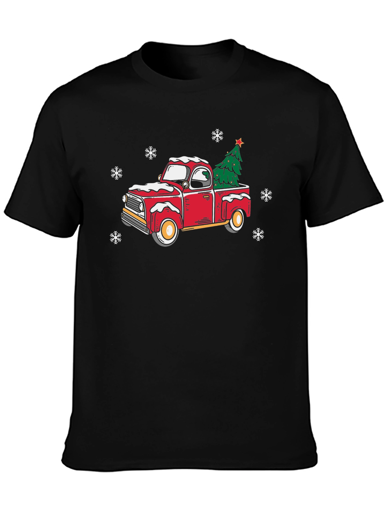 Christmas Truck T-Shirt - Festive Holiday Tee
