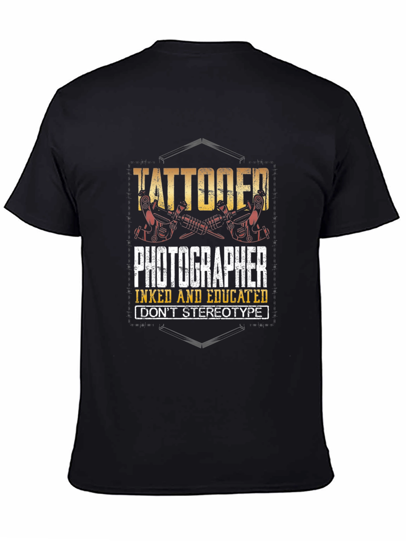 Tattooed Photographer Graphic Tee