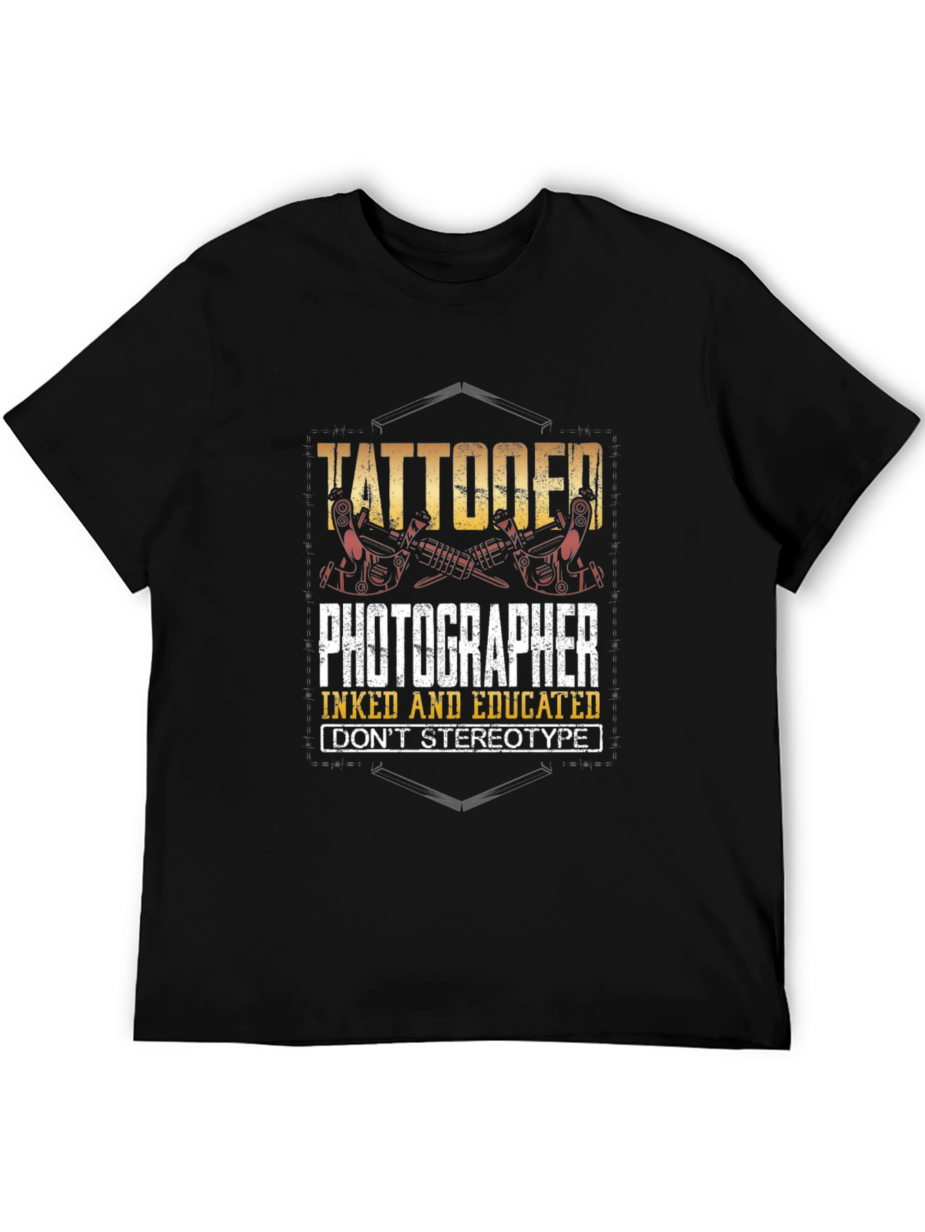 Tattooed Photographer Graphic Tee