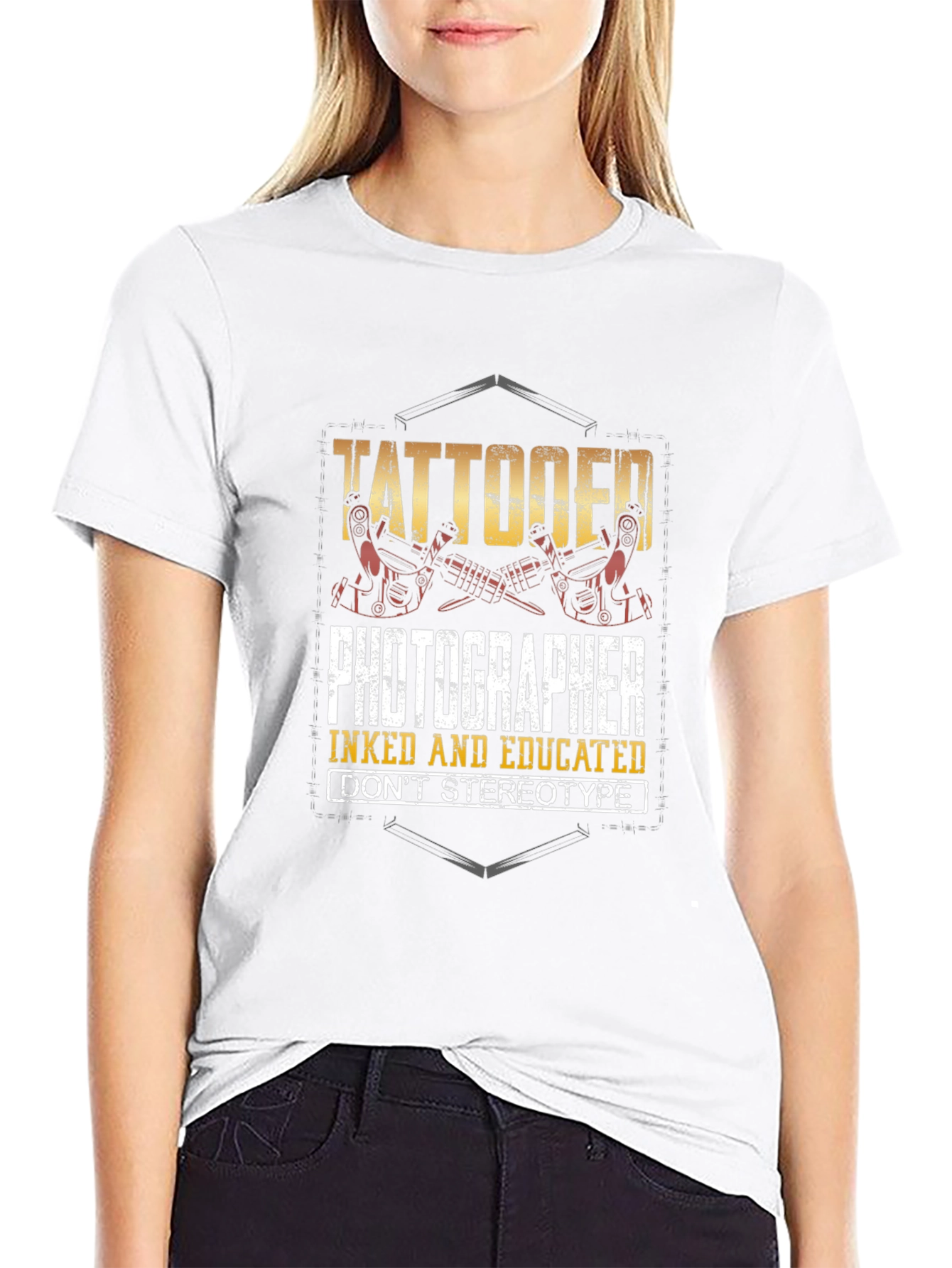 Tattooed Photographer Graphic Tee