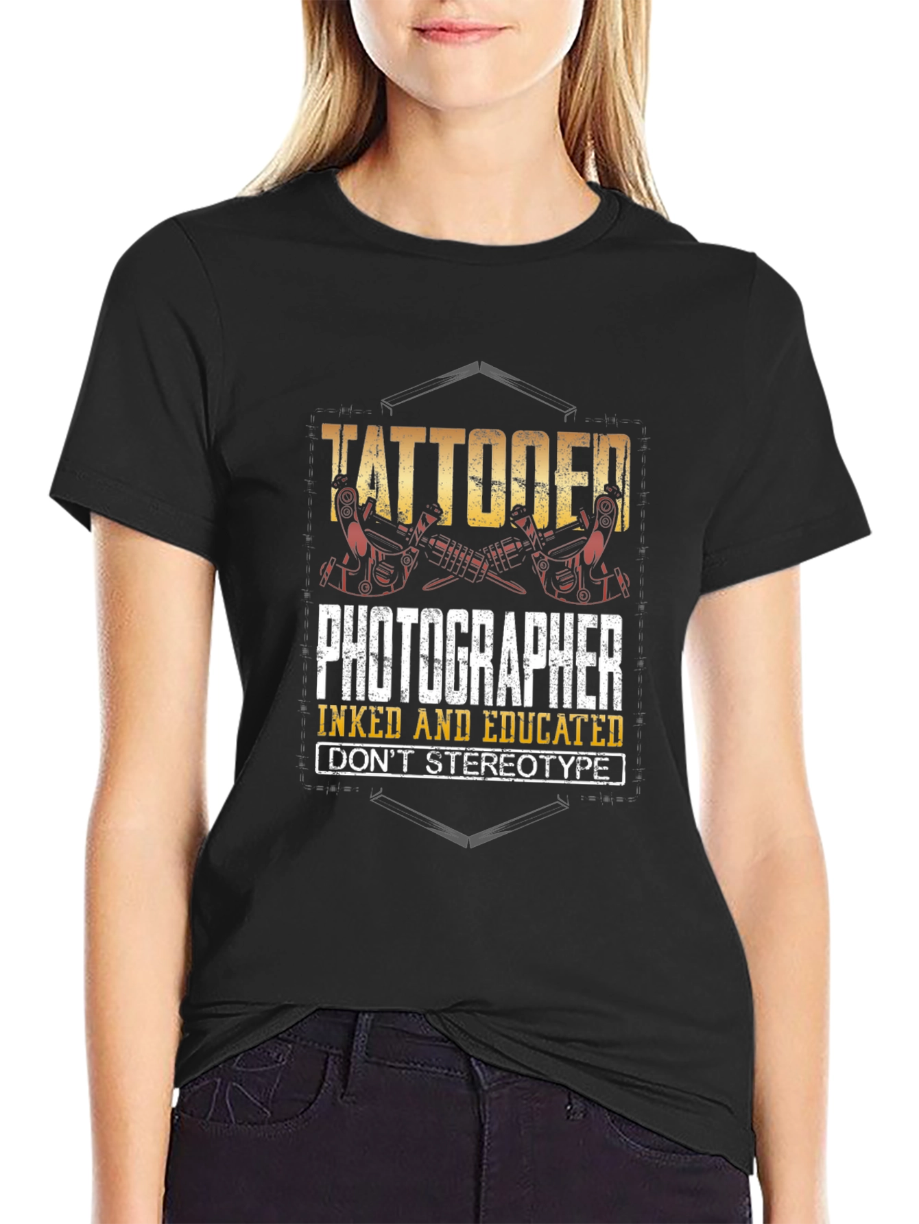 Tattooed Photographer Graphic Tee