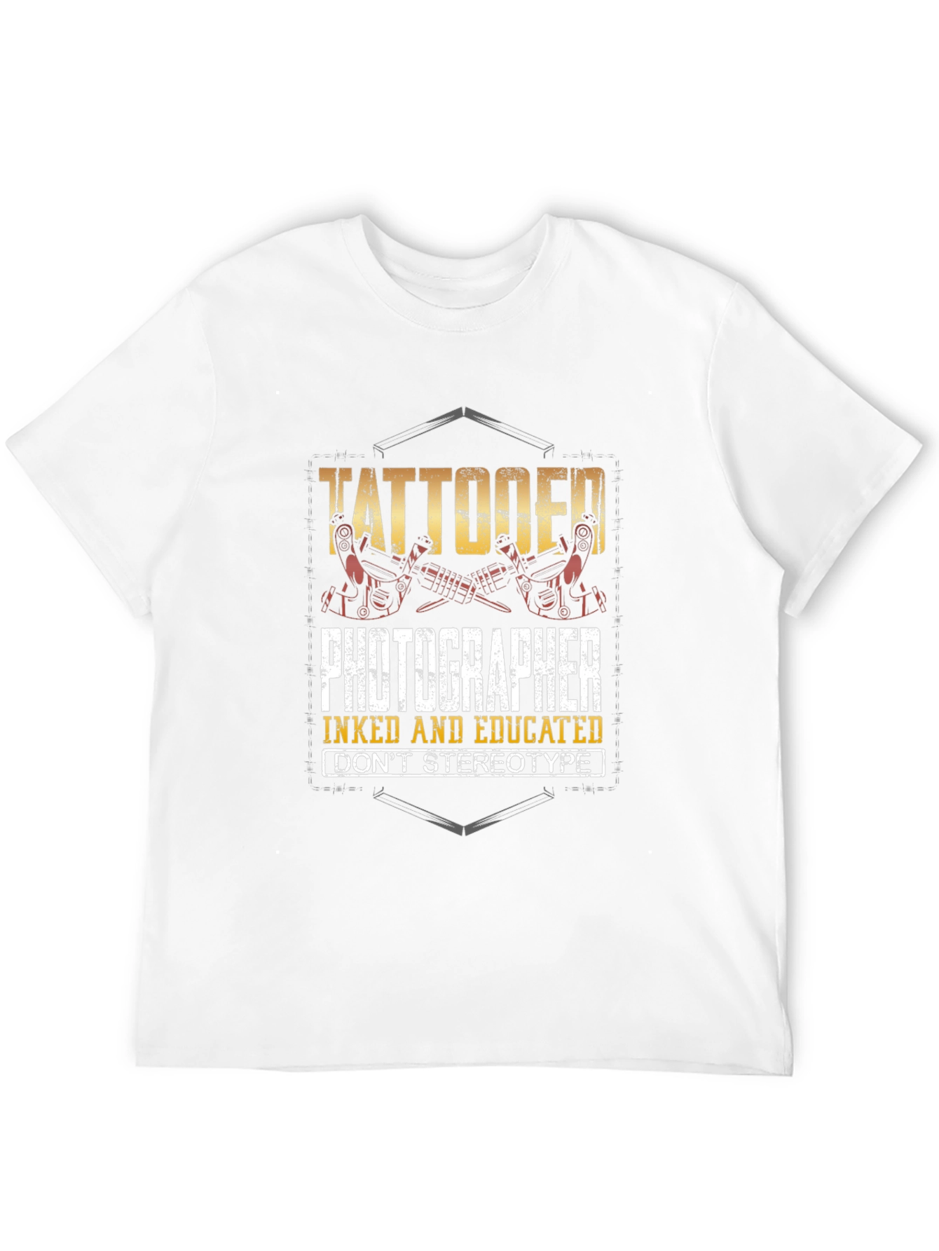 Tattooed Photographer Graphic Tee