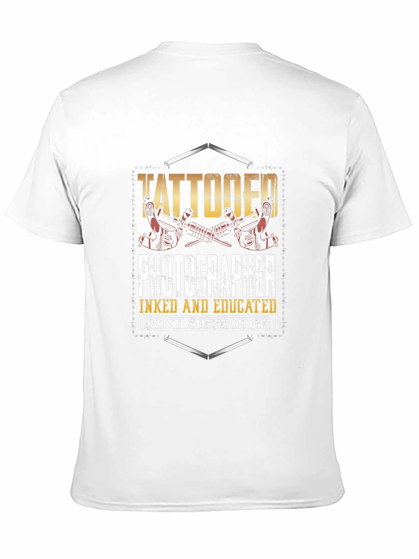 Tattooed Photographer Graphic Tee