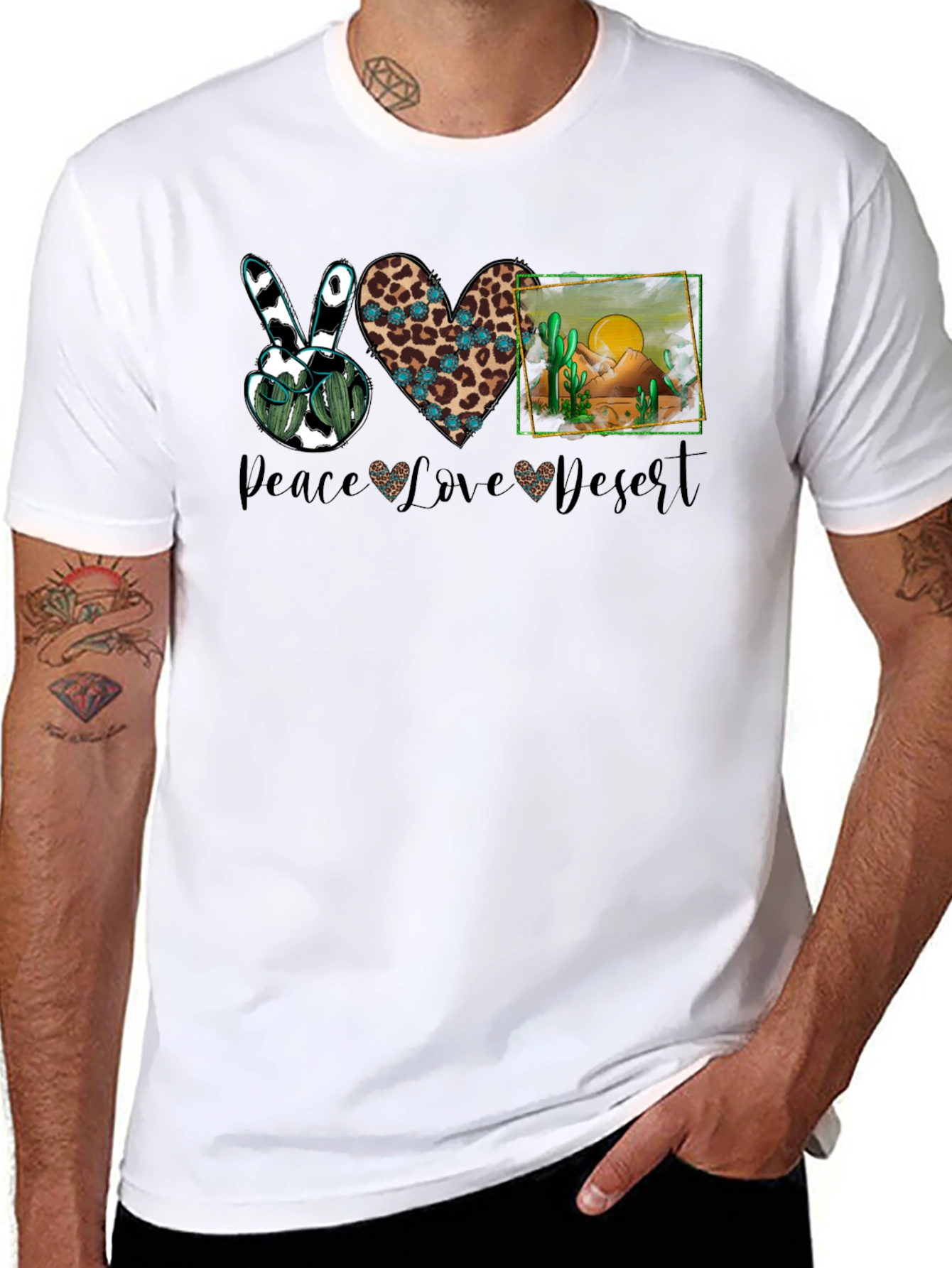 Peace Love Desert Graphic Tee