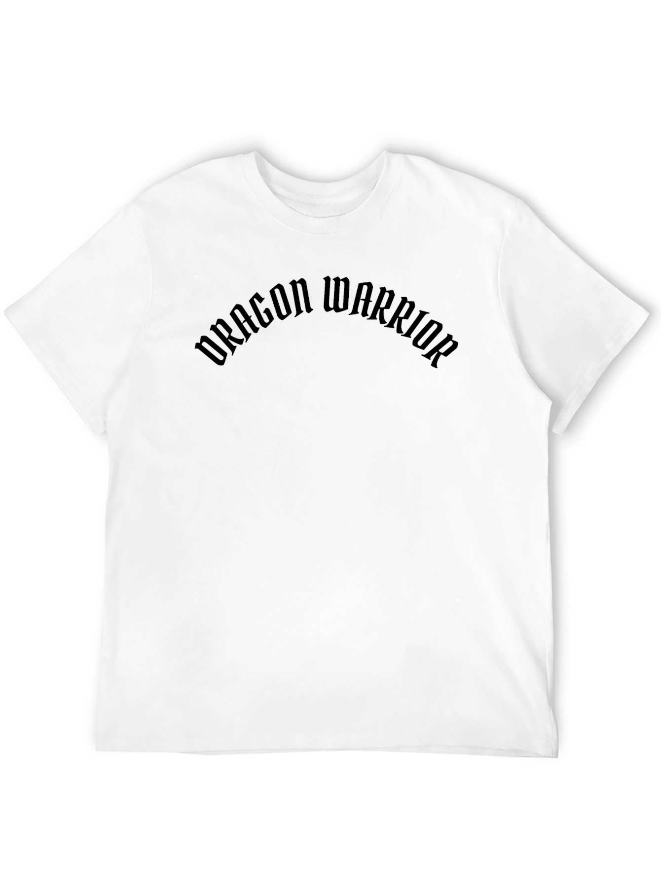 Dragon Warrior Tee - Black T-Shirt