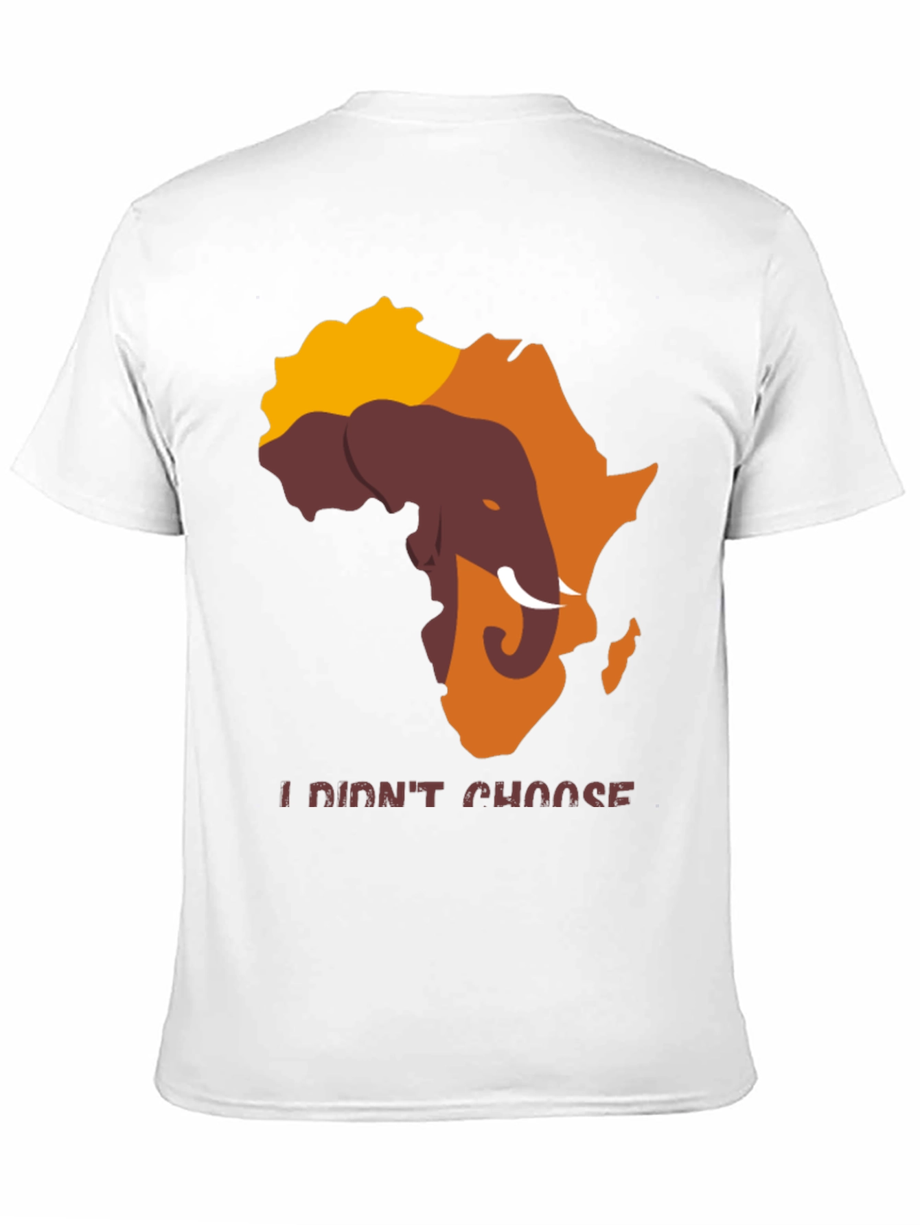Africa Elephant Graphic Mens Tee