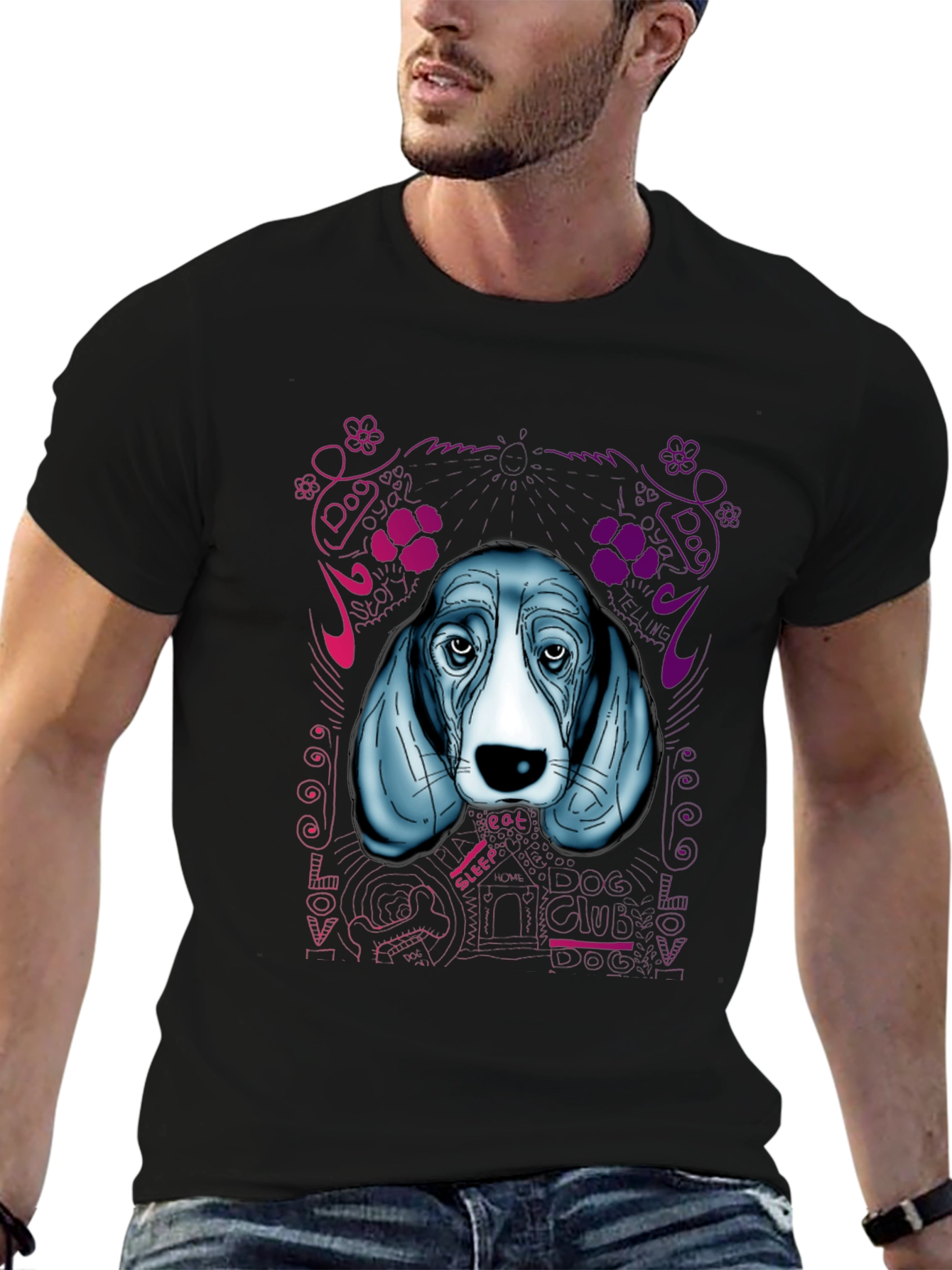 Dog Club Graphic Tee