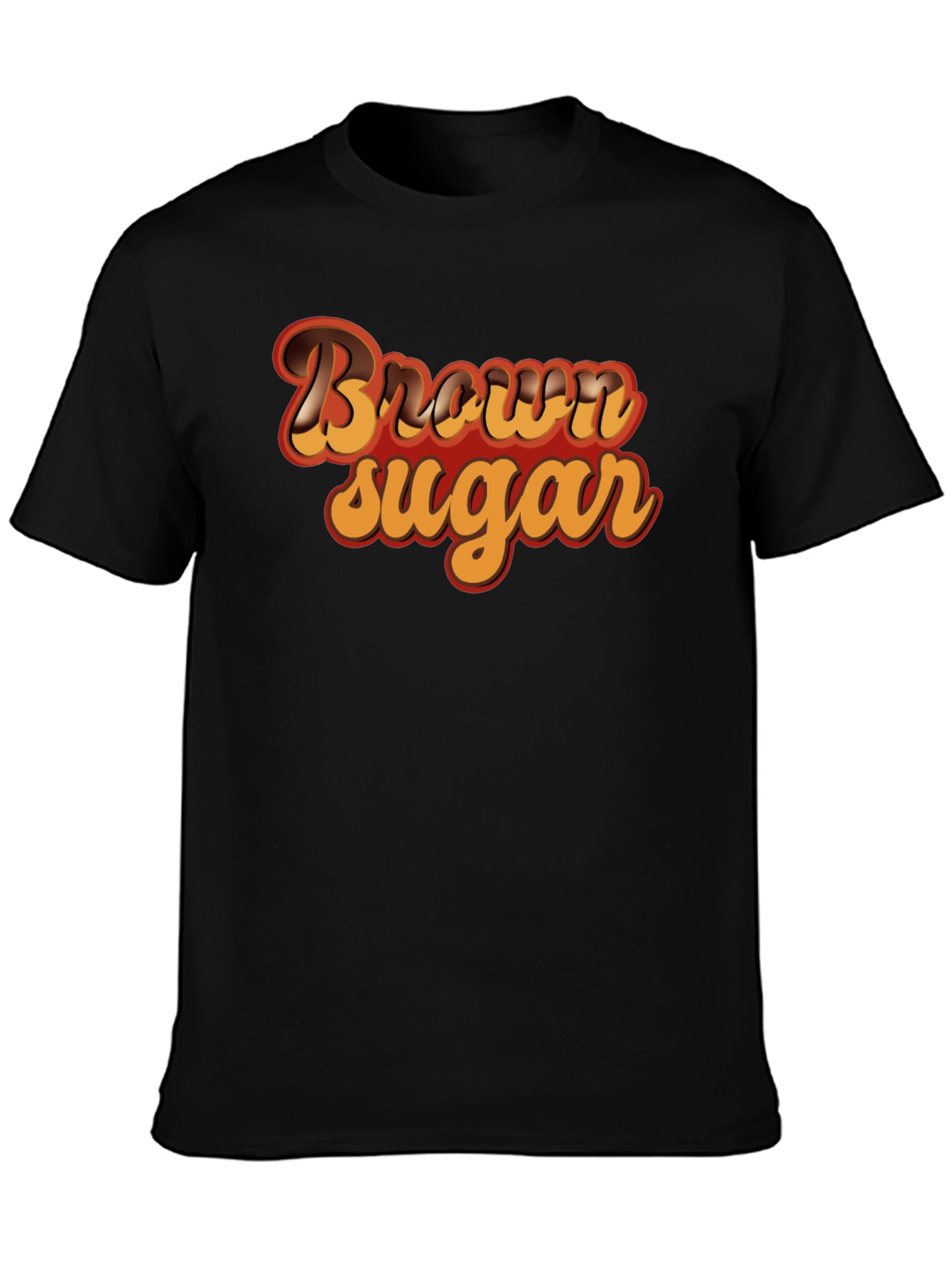 Brown Sugar Retro Style Graphic Tee