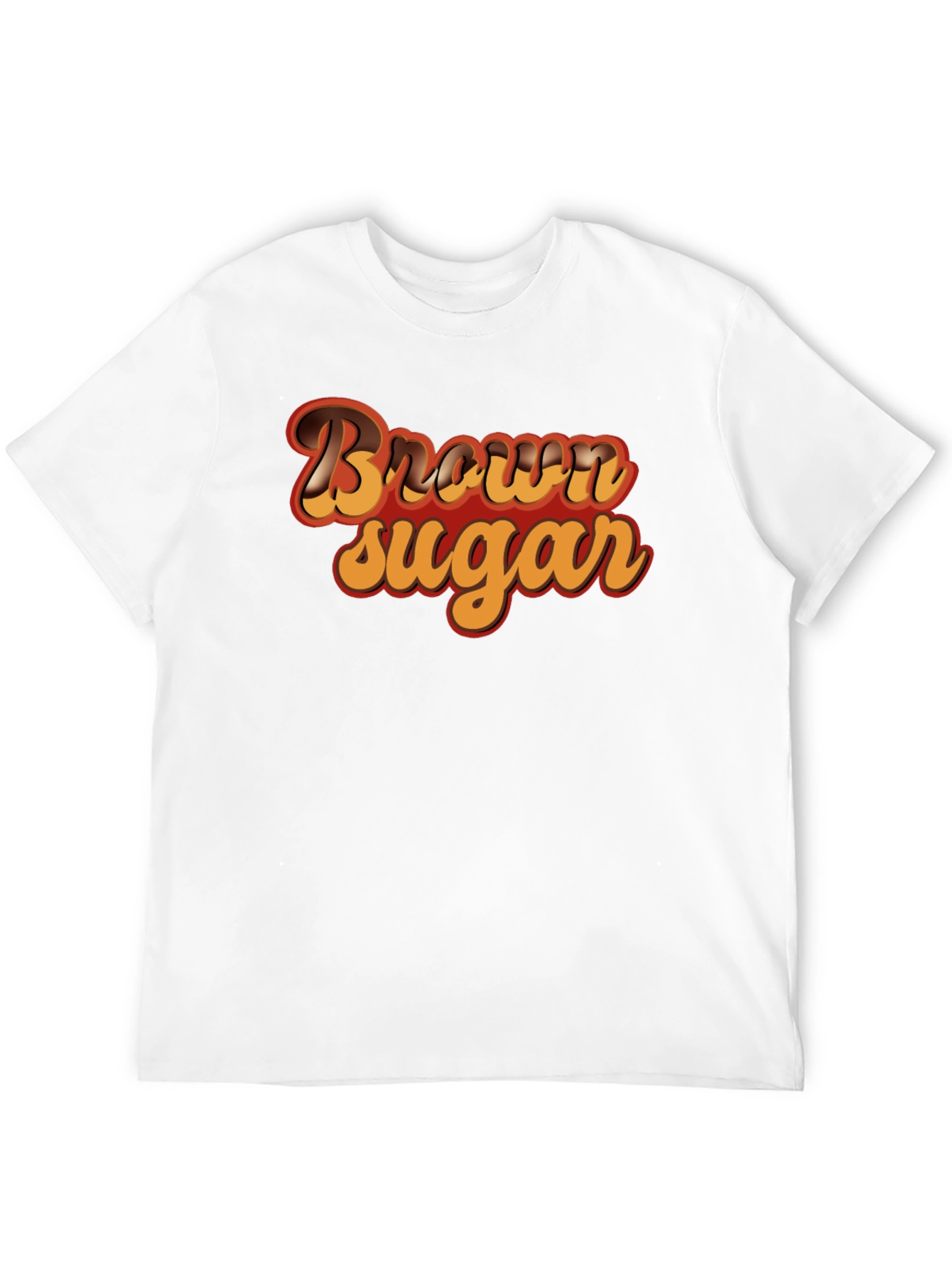 Brown Sugar Retro Style Graphic Tee