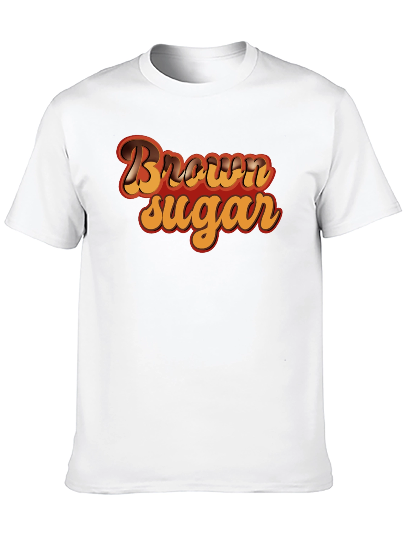 Brown Sugar Retro Style Graphic Tee