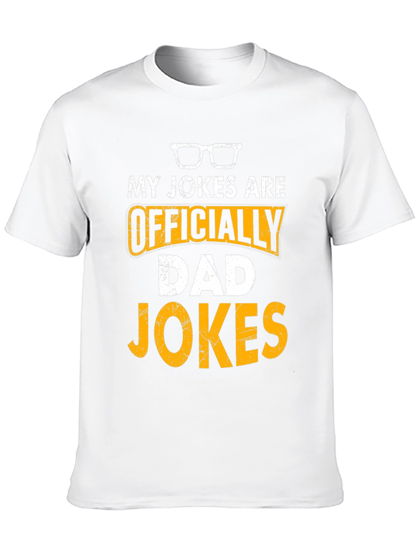 Officially Dad Jokes T-Shirt Funny Fathers Day Gift