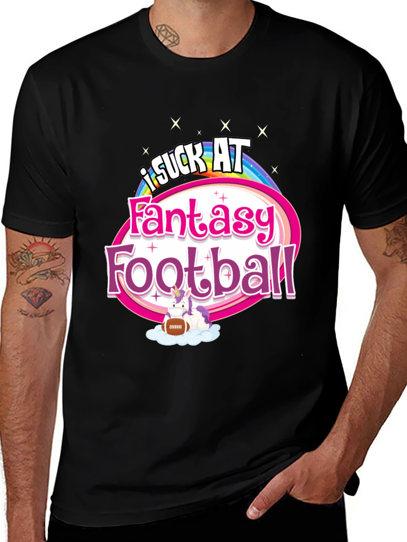 I Suck at Fantasy Football T-Shirt