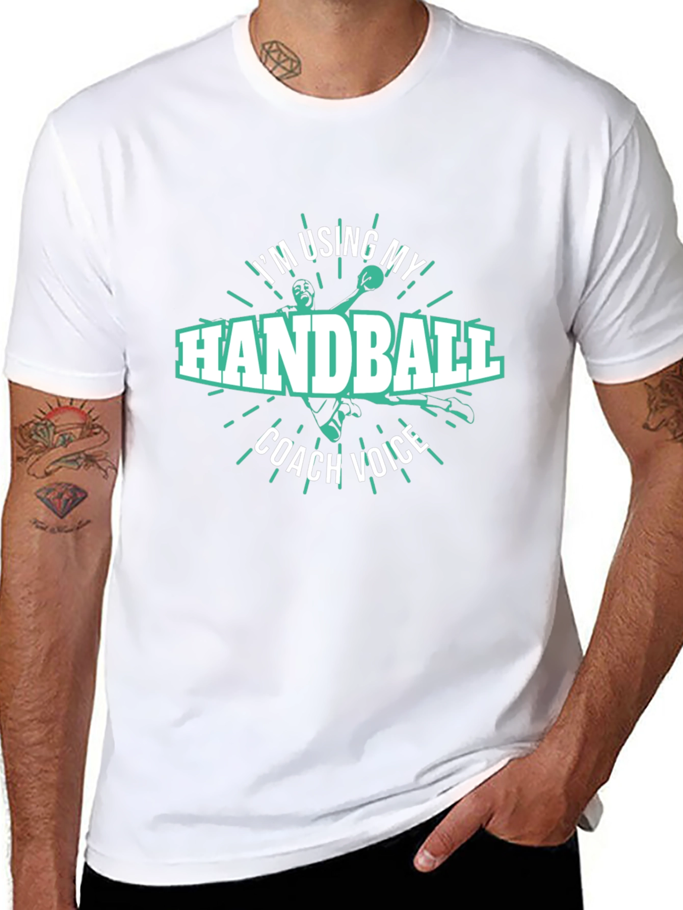 Handball Coach Voice T-Shirt