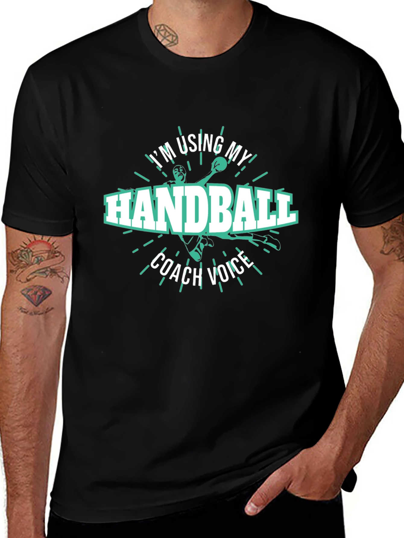 Handball Coach Voice T-Shirt