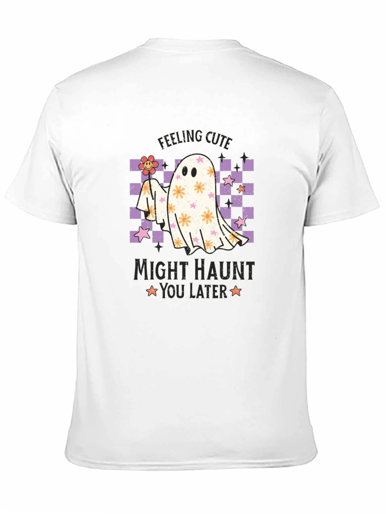 Cute Ghost Halloween Tee - Might Haunt You Later