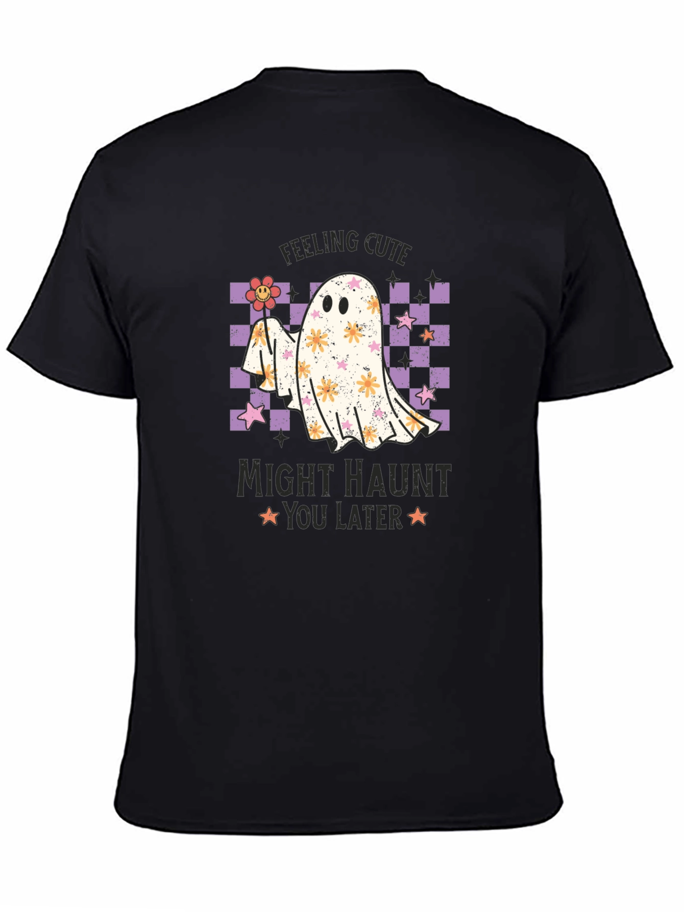Cute Ghost Halloween Tee - Might Haunt You Later