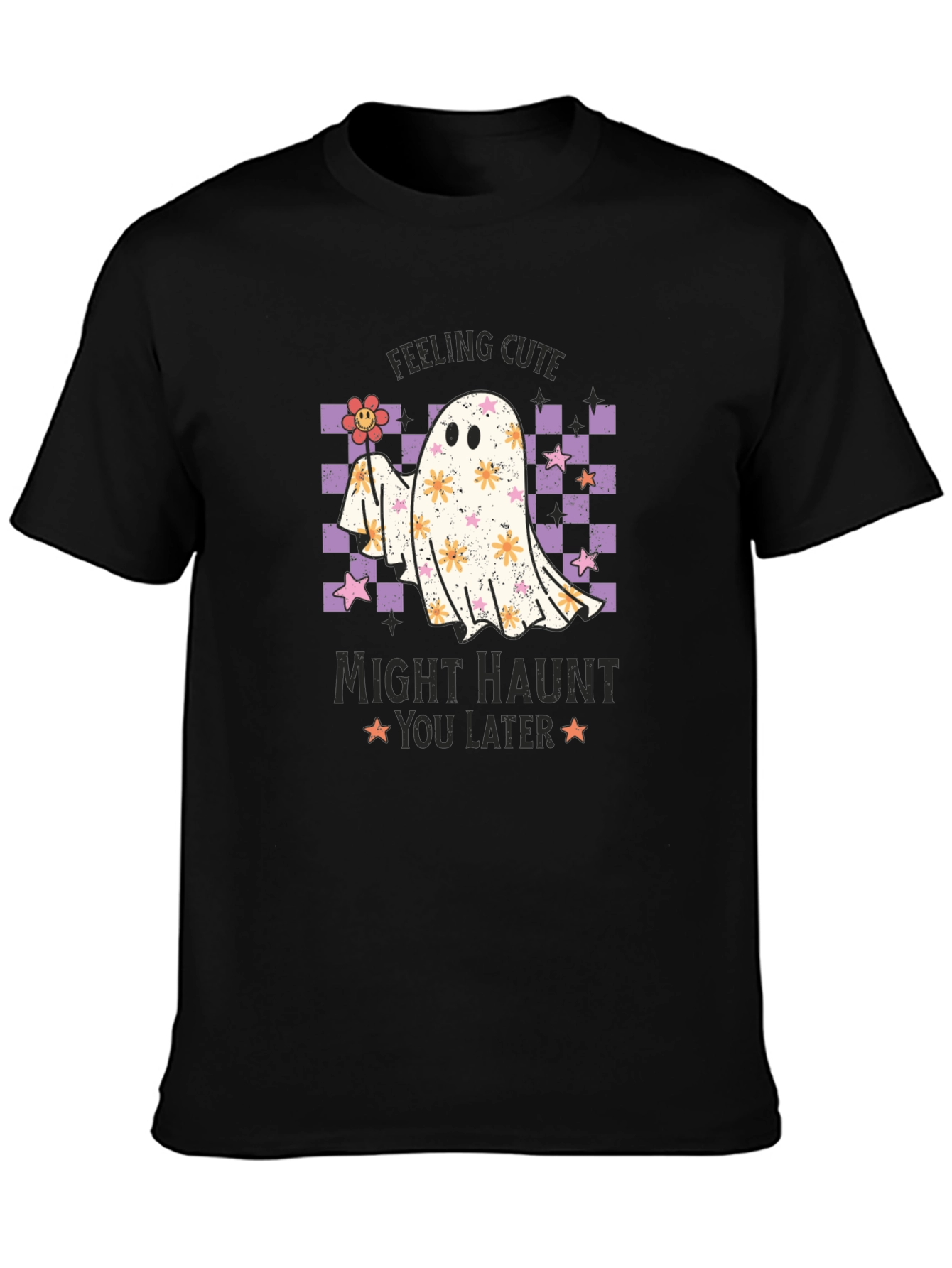 Cute Ghost Halloween Tee - Might Haunt You Later