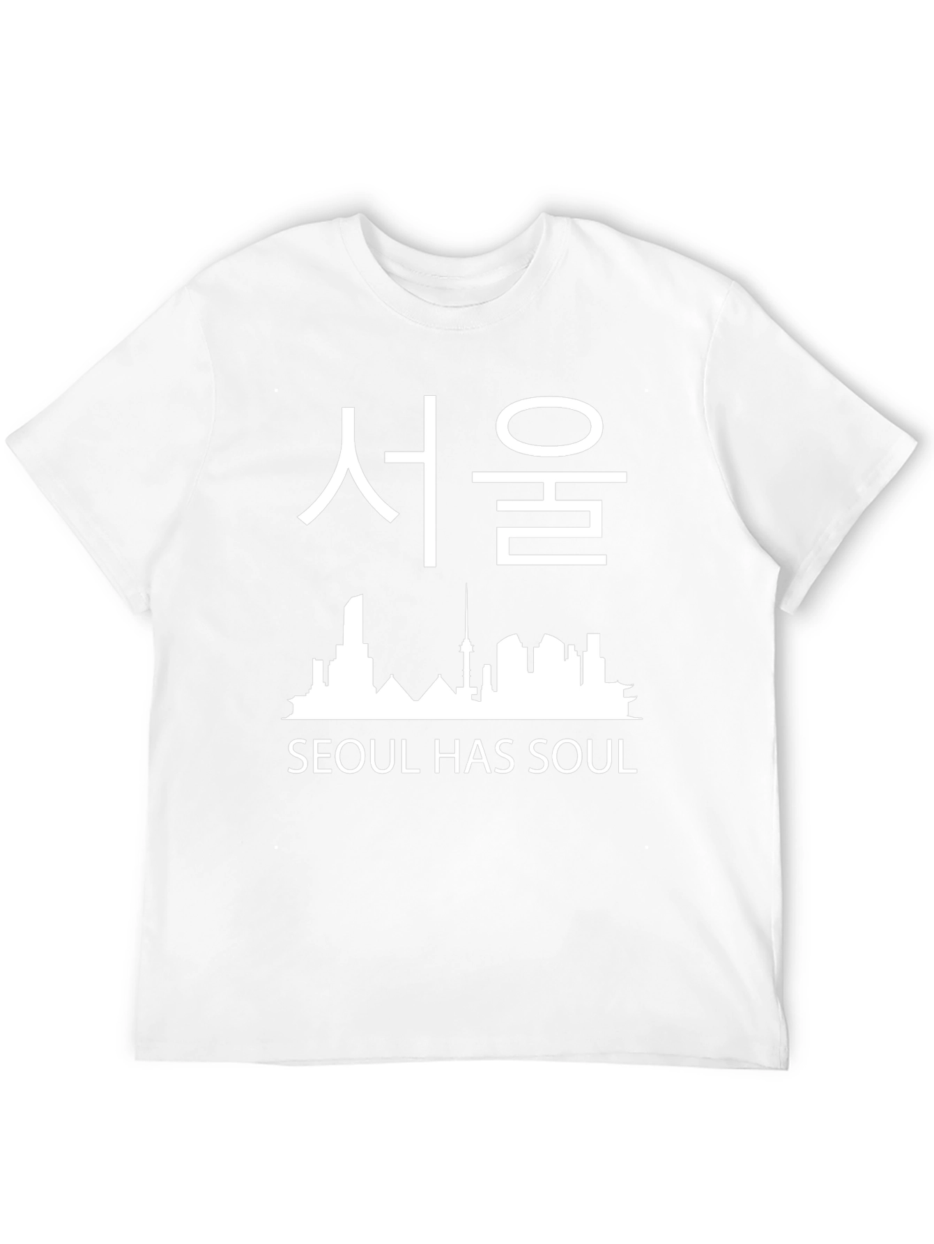 Seoul Has Soul Black T-Shirt