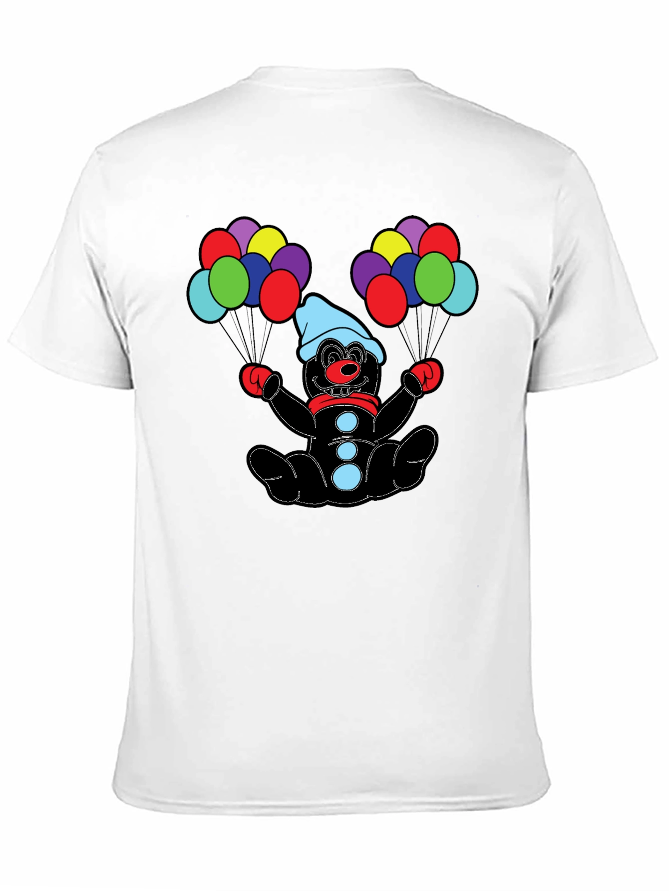 Clown with Balloons Graphic Tee