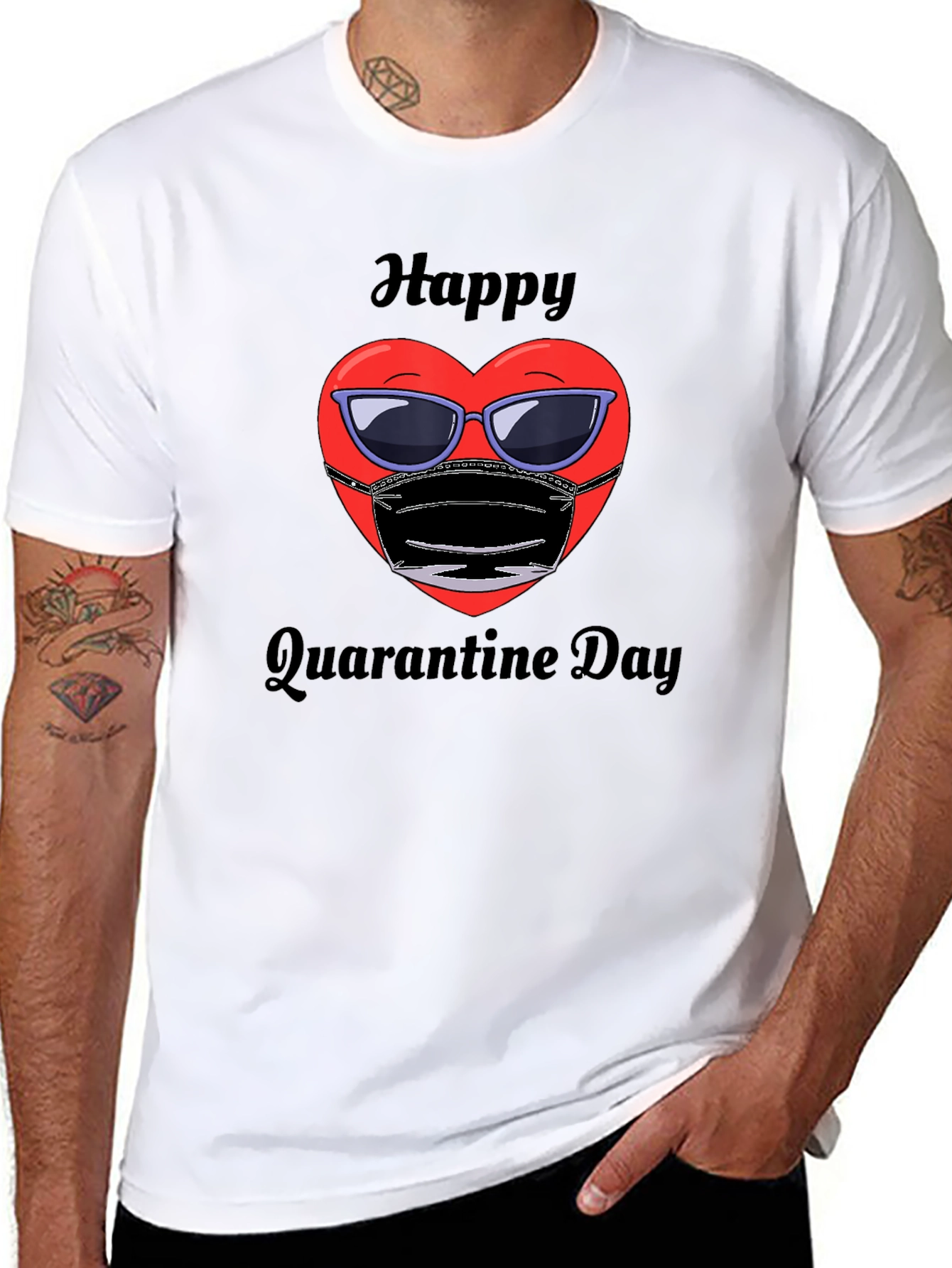 Happy Quarantine Day Graphic Tee