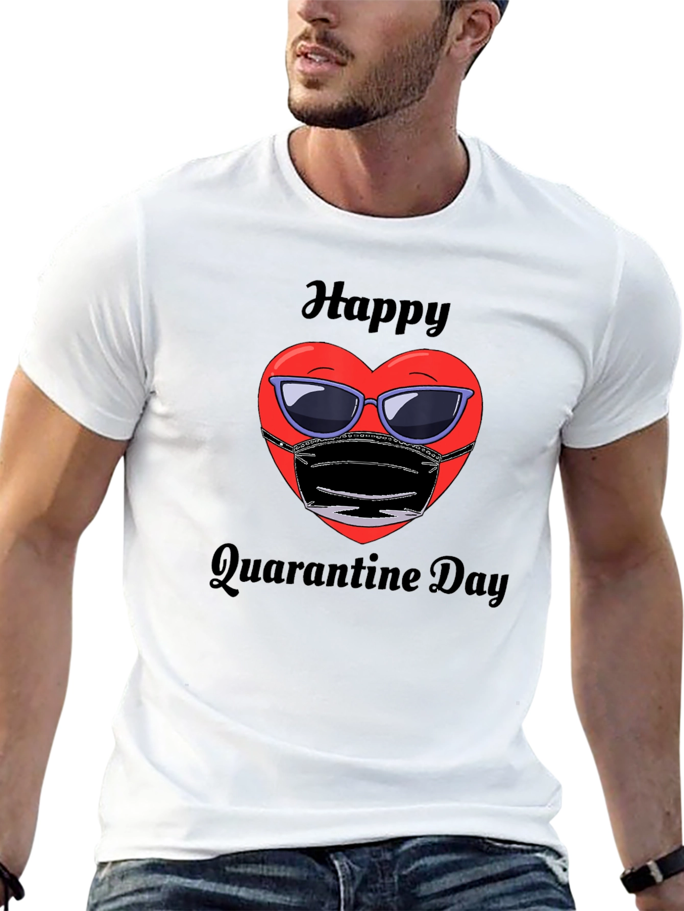 Happy Quarantine Day Graphic Tee