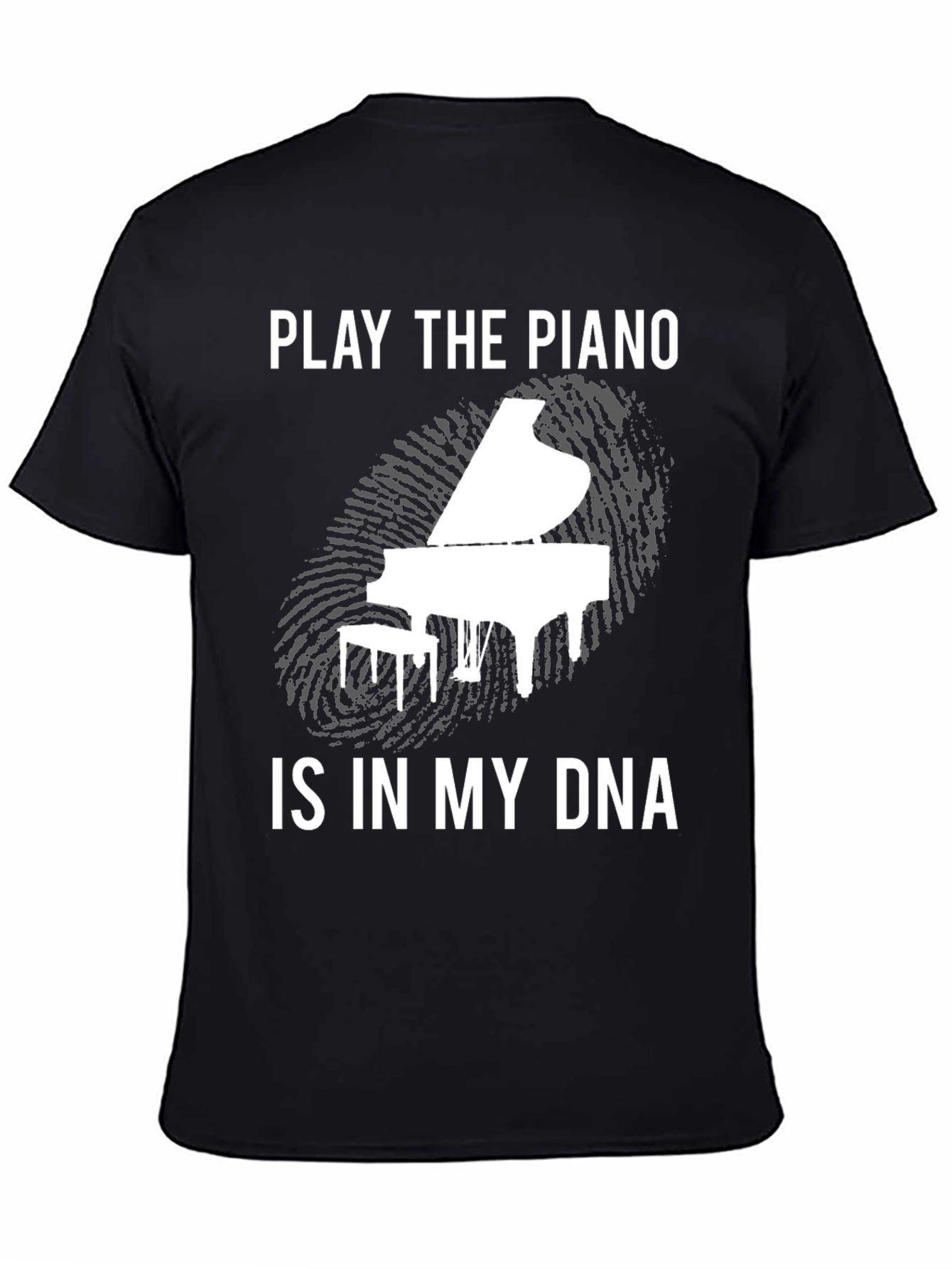 Piano DNA Graphic Tee - Musicians T-Shirt