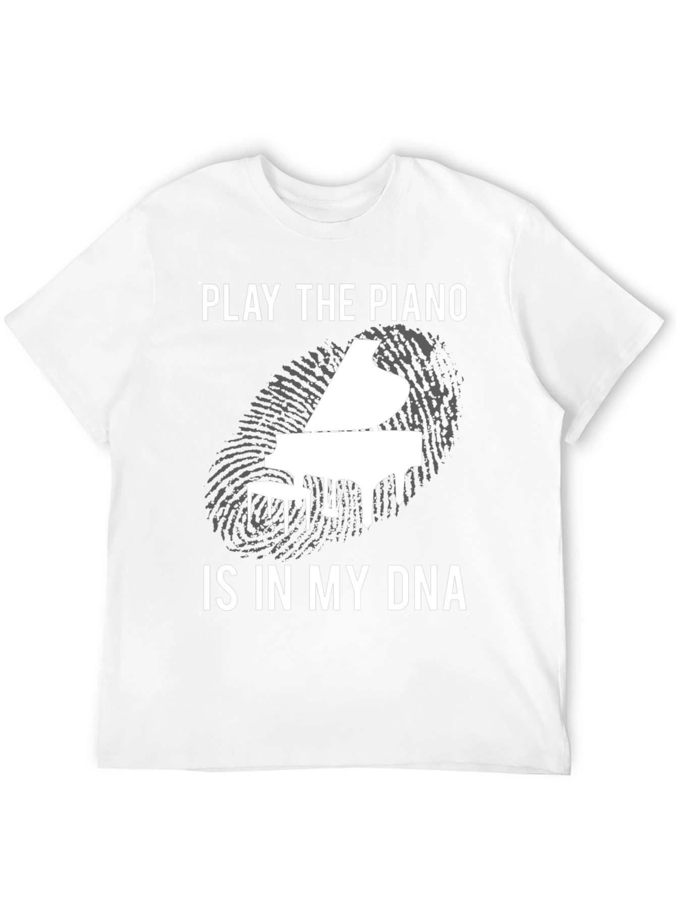 Piano DNA Graphic Tee - Musicians T-Shirt