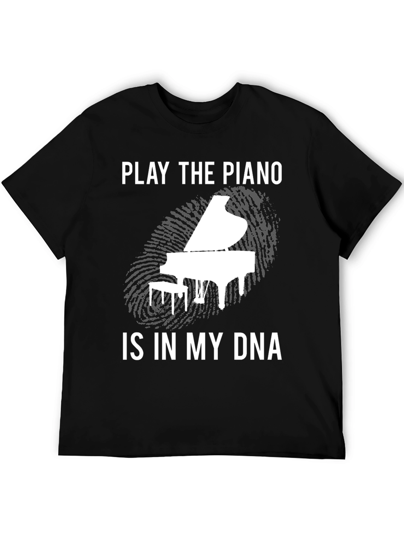 Piano DNA Graphic Tee - Musicians T-Shirt