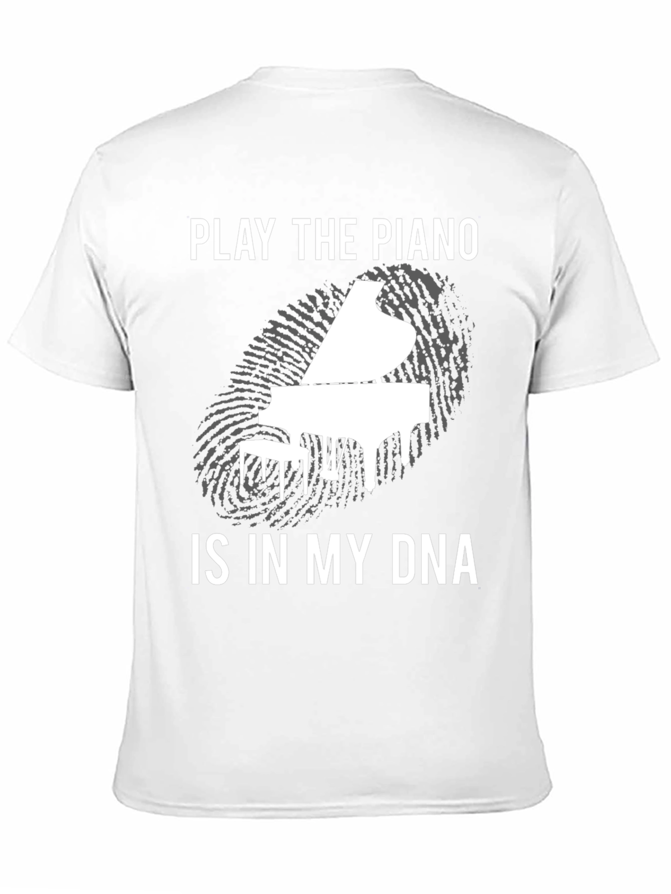 Piano DNA Graphic Tee - Musicians T-Shirt