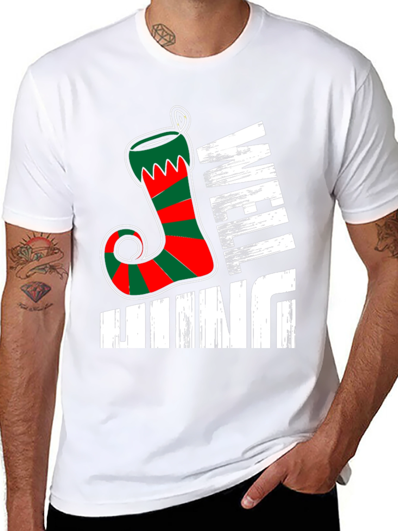 Funny Christmas Stocking Stuffing T-Shirt