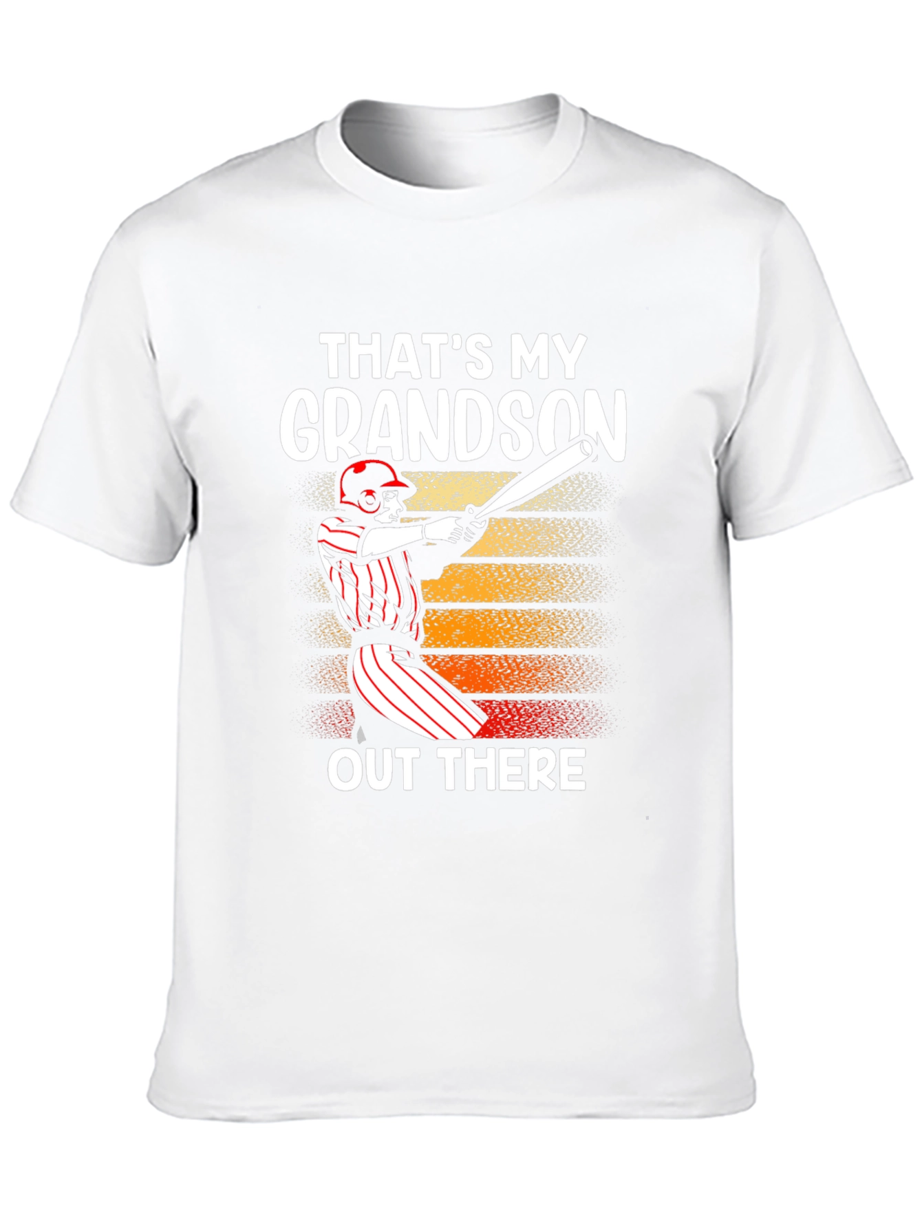 Thats My Grandson T-Shirt Baseball Graphic