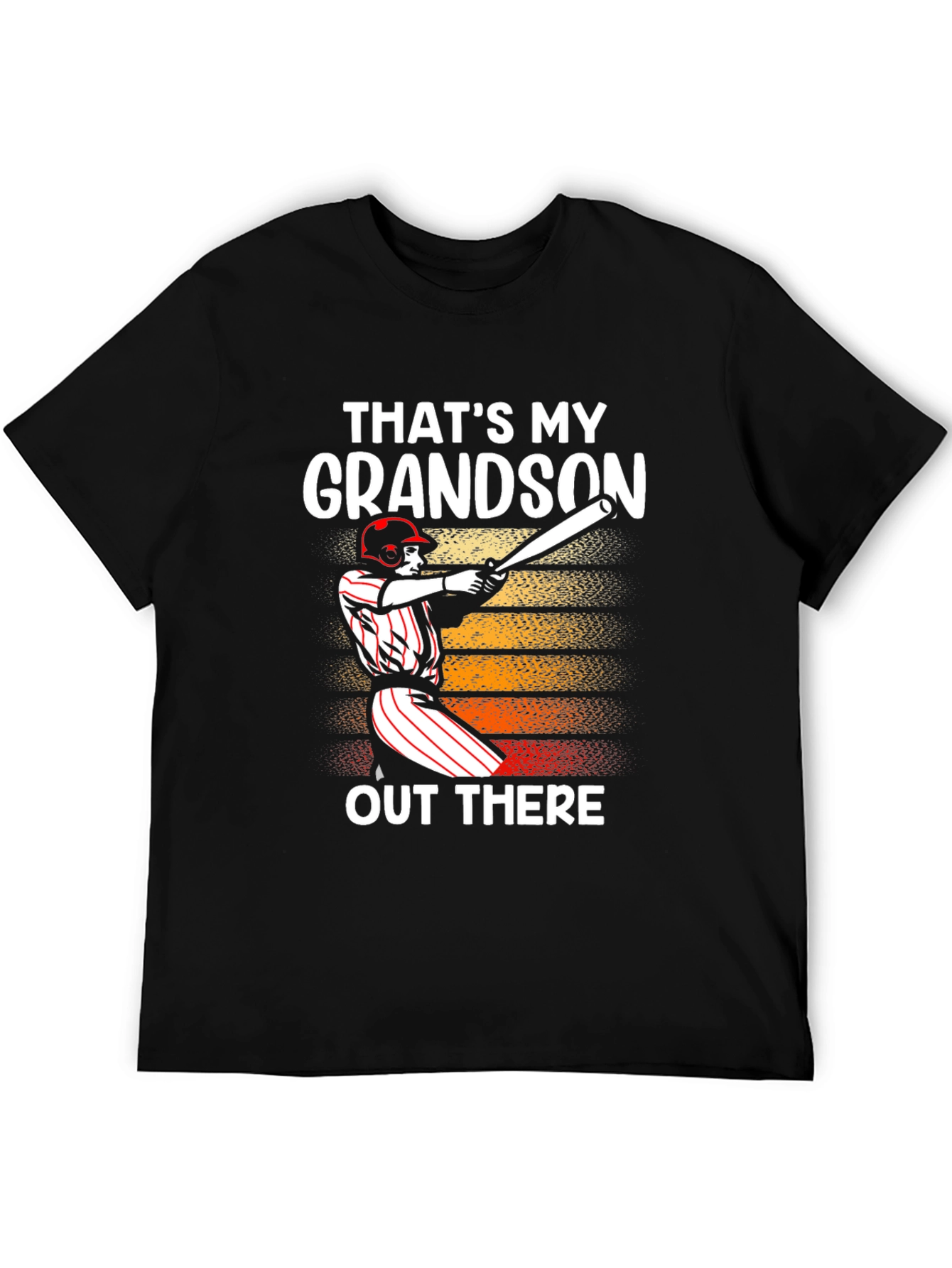 Thats My Grandson T-Shirt Baseball Graphic