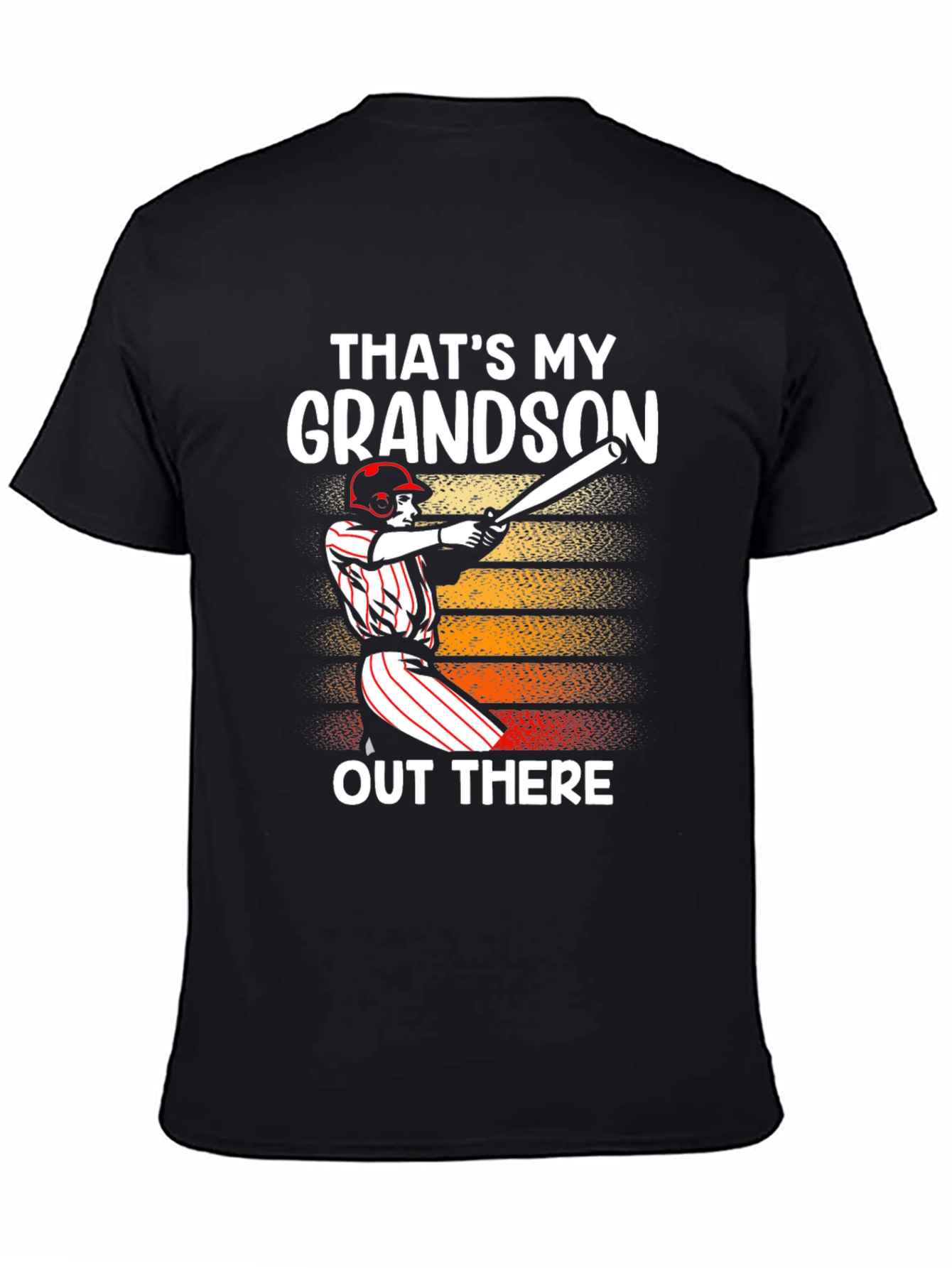 Thats My Grandson T-Shirt Baseball Graphic