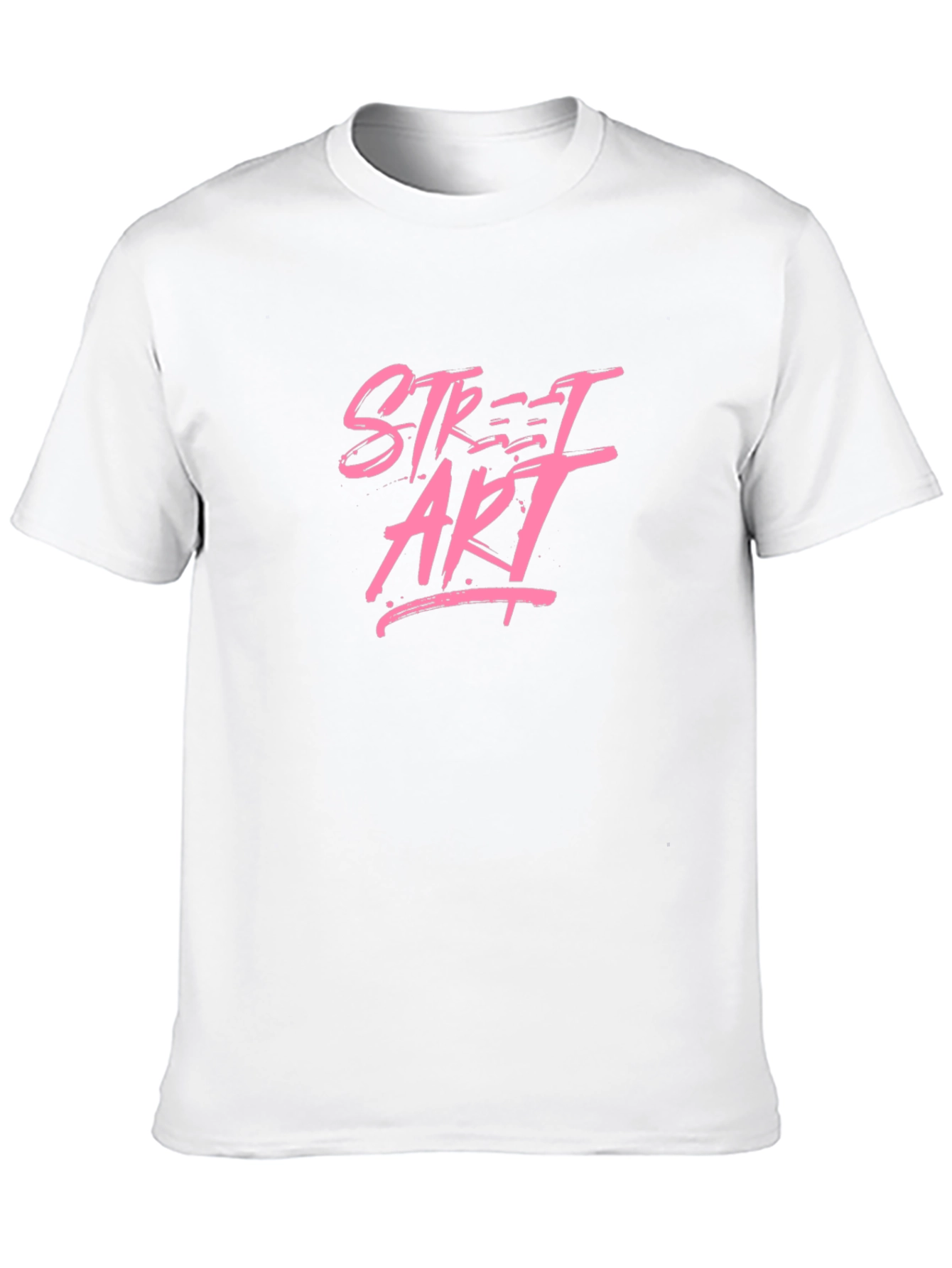 Street Art Graphic Black T-Shirt