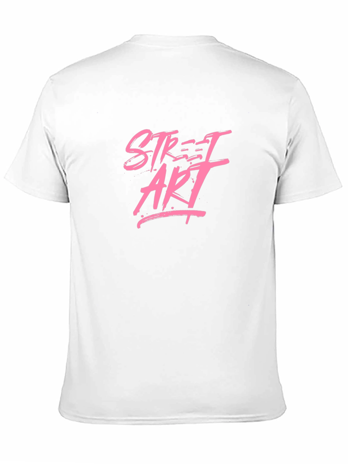 Street Art Graphic Black T-Shirt