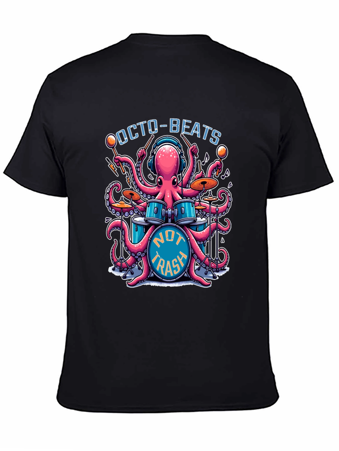 Octo-Beats Graphic T-Shirt